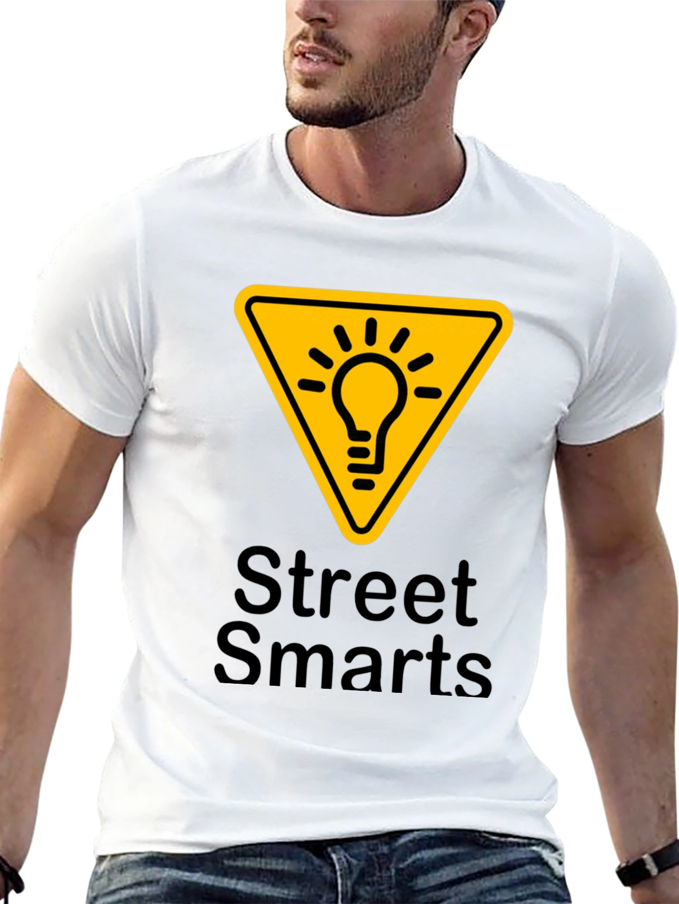 Street Smarts T-Shirt - Black Graphic Tee