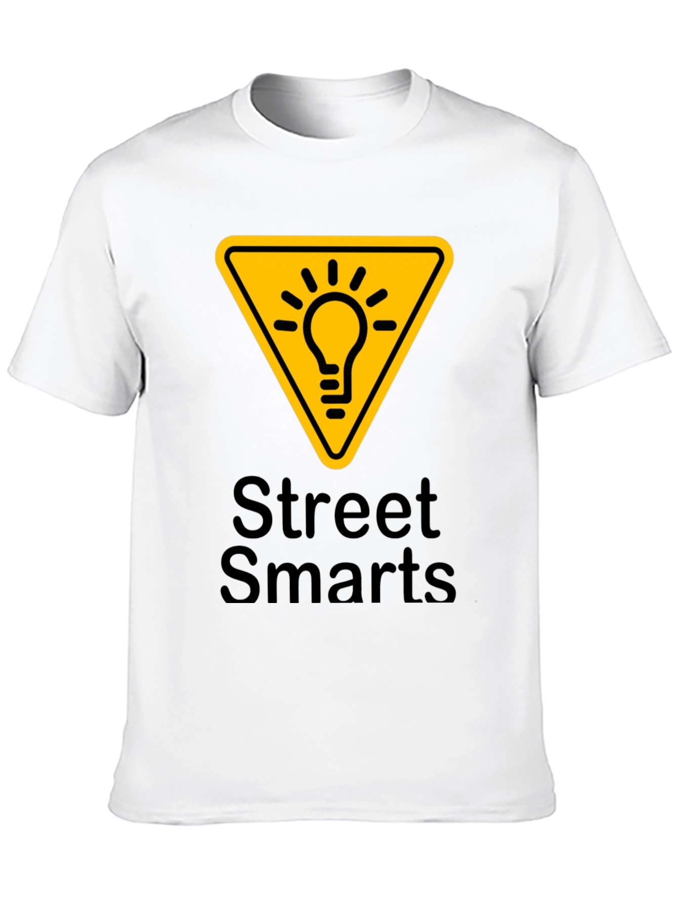 Street Smarts T-Shirt - Black Graphic Tee