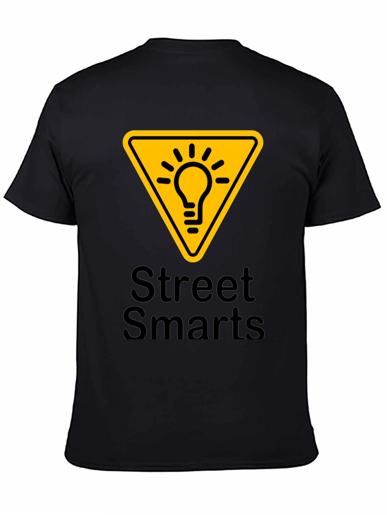Street Smarts T-Shirt - Black Graphic Tee