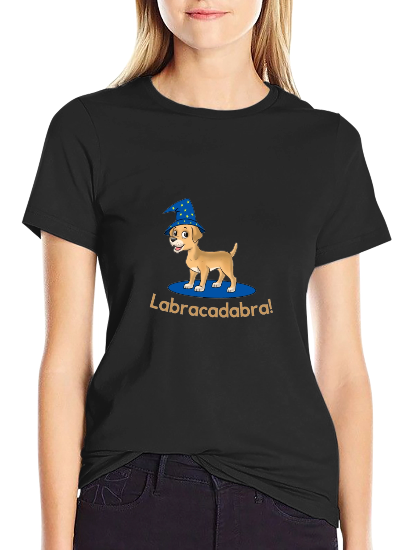 Labracadabra Dog Wizard Graphic Tee