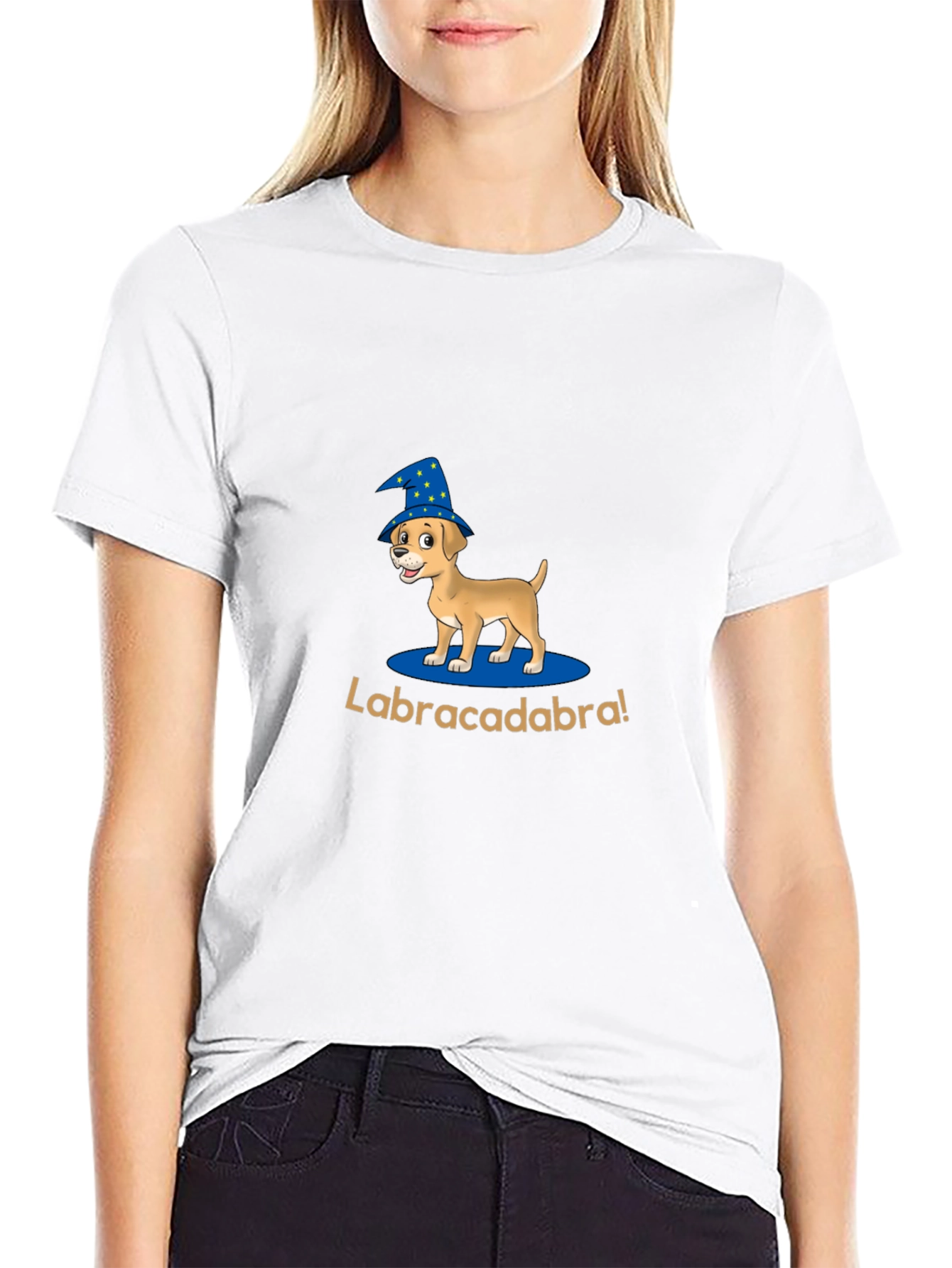 Labracadabra Dog Wizard Graphic Tee