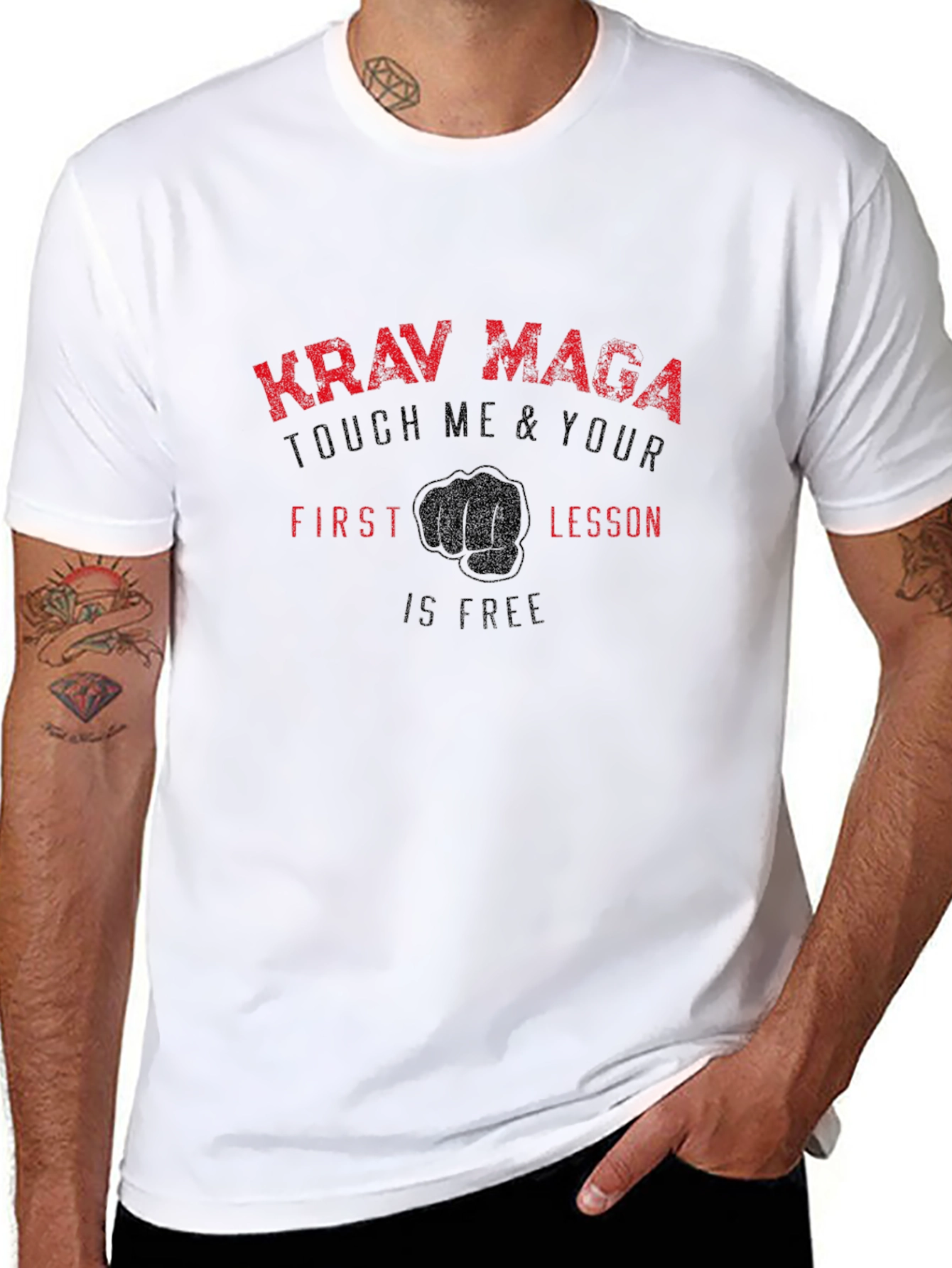 Krav Maga Lesson T-Shirt - Martial Arts Tee