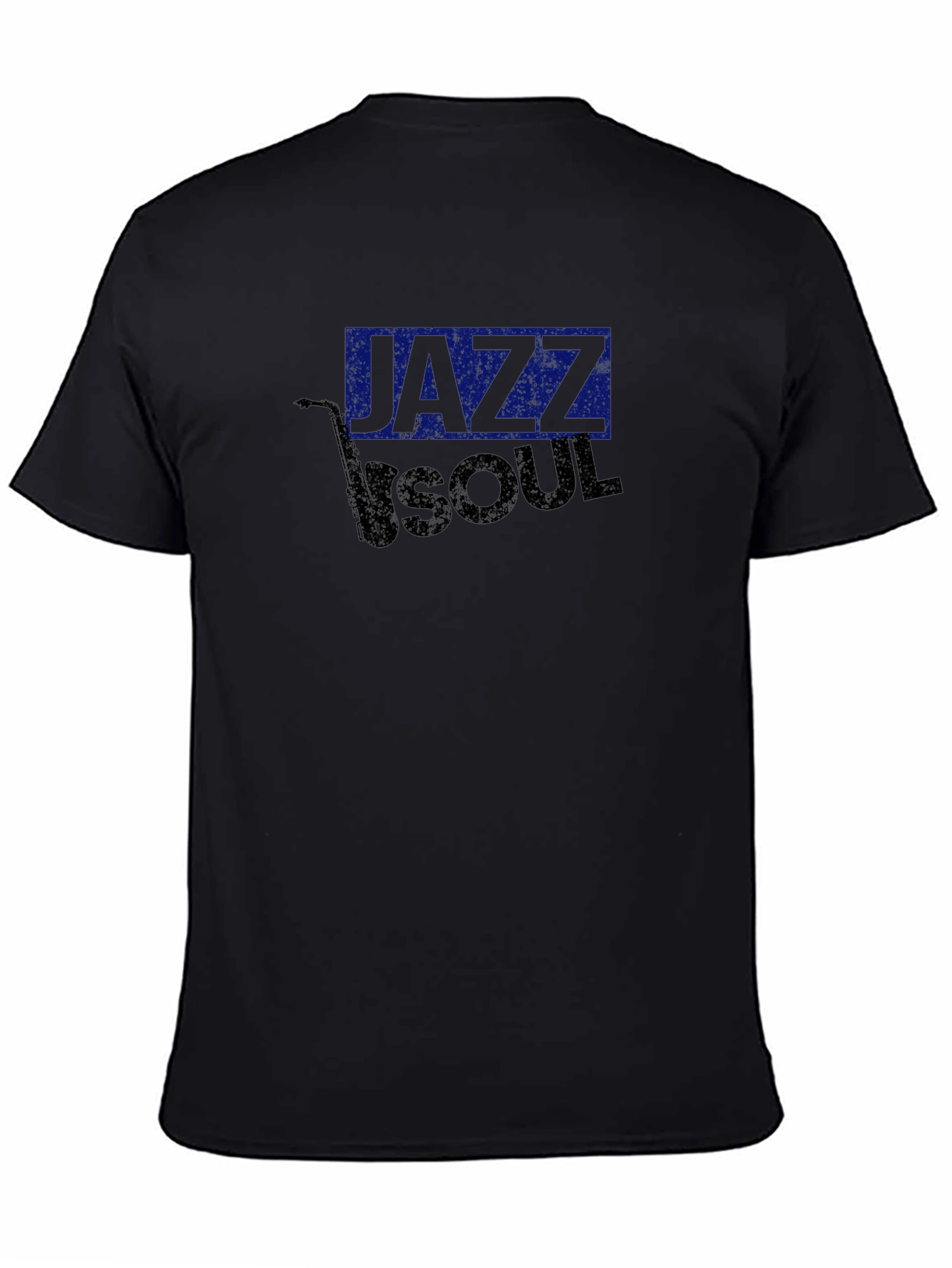 Jazz Soul Graphic Black T-Shirt
