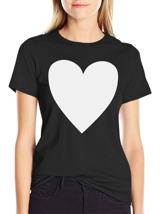 Heart Graphic T-Shirt - Soft Cotton Blend