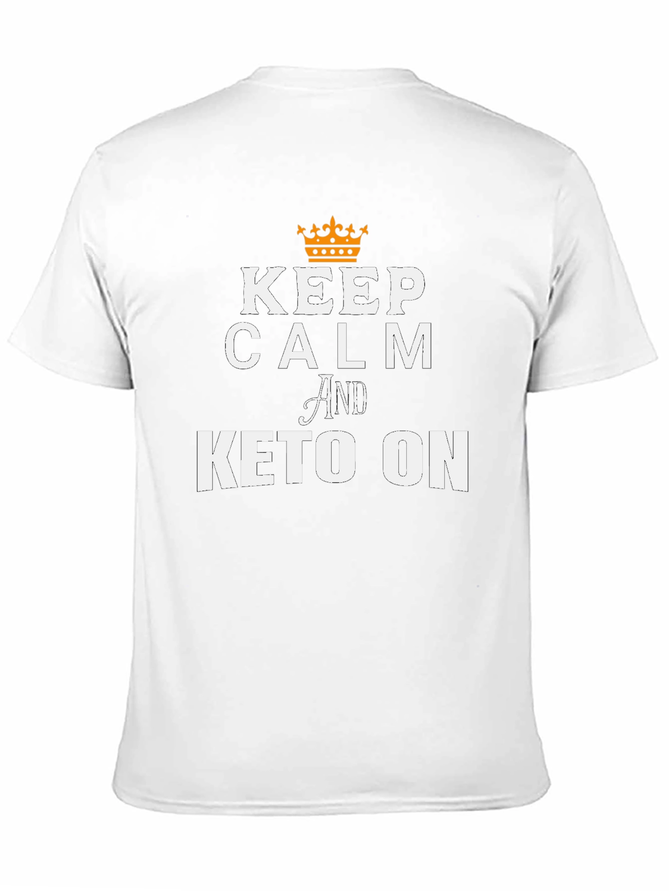 Keep Calm and Keto On Graphic Tee