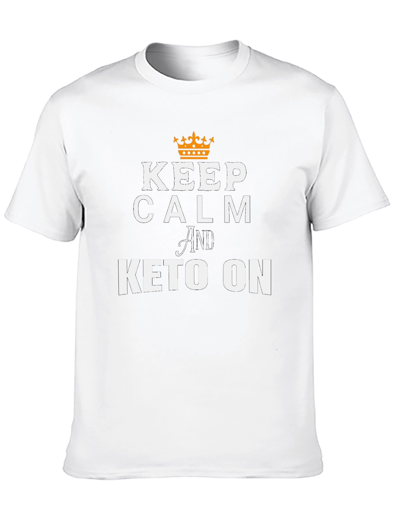 Keep Calm and Keto On Graphic Tee