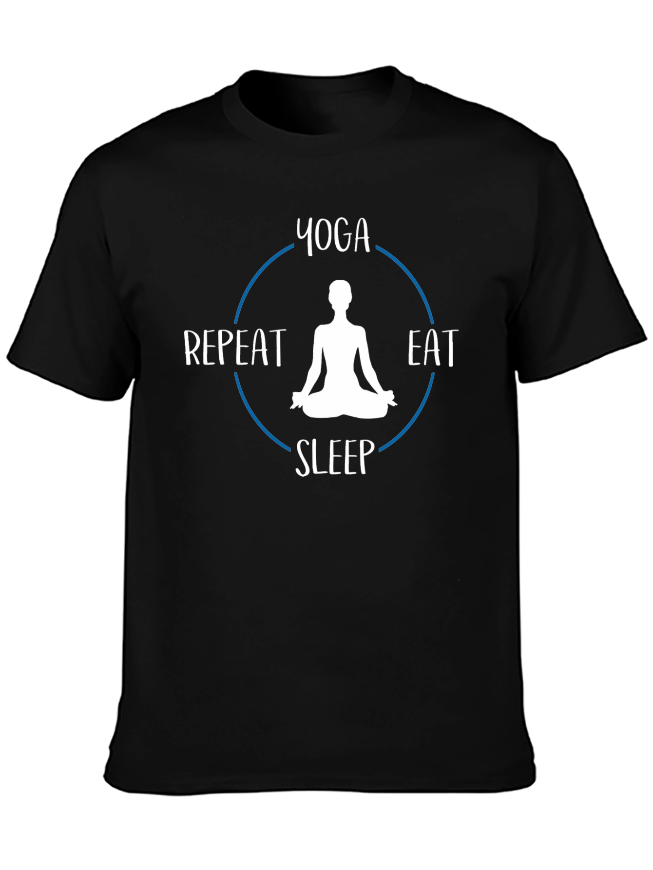 Yoga Eat Sleep Repeat T-Shirt