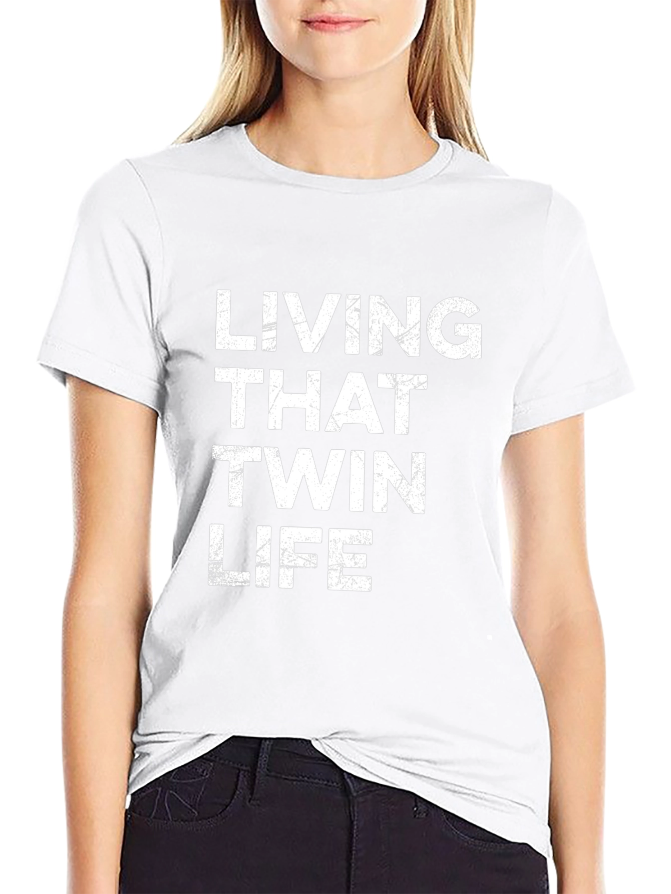 Living That Twin Life Graphic Tee
