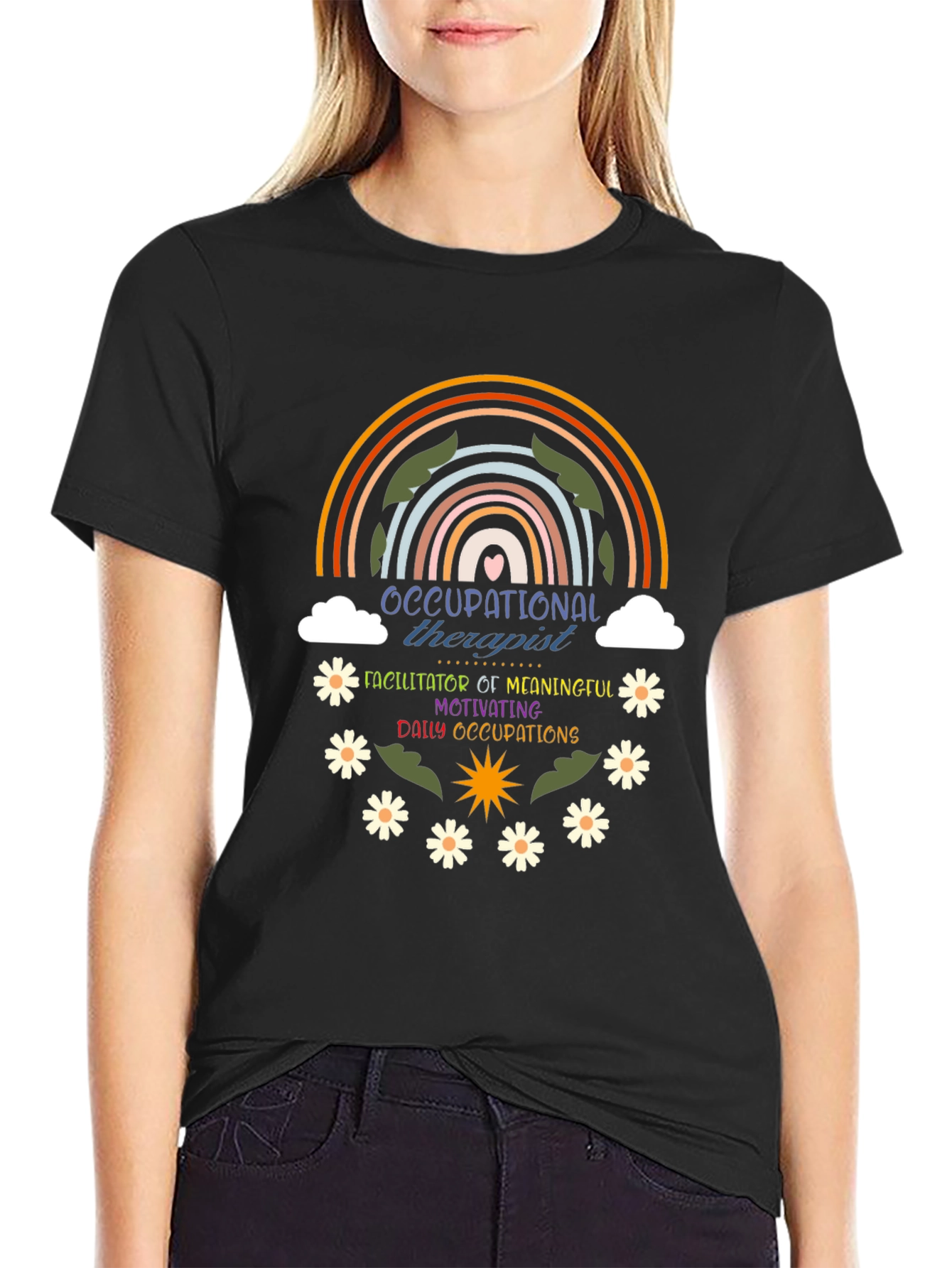 Occupational Therapist Rainbow T-Shirt