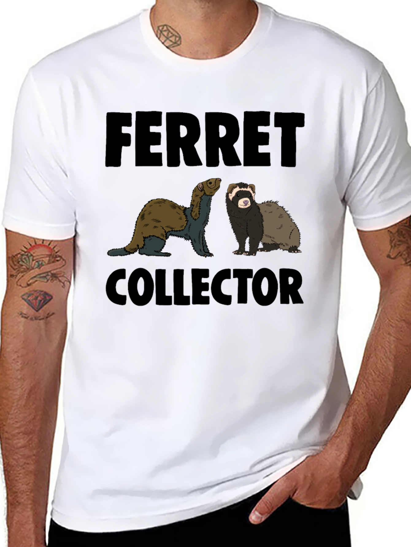 Ferret Collector Graphic T-Shirt
