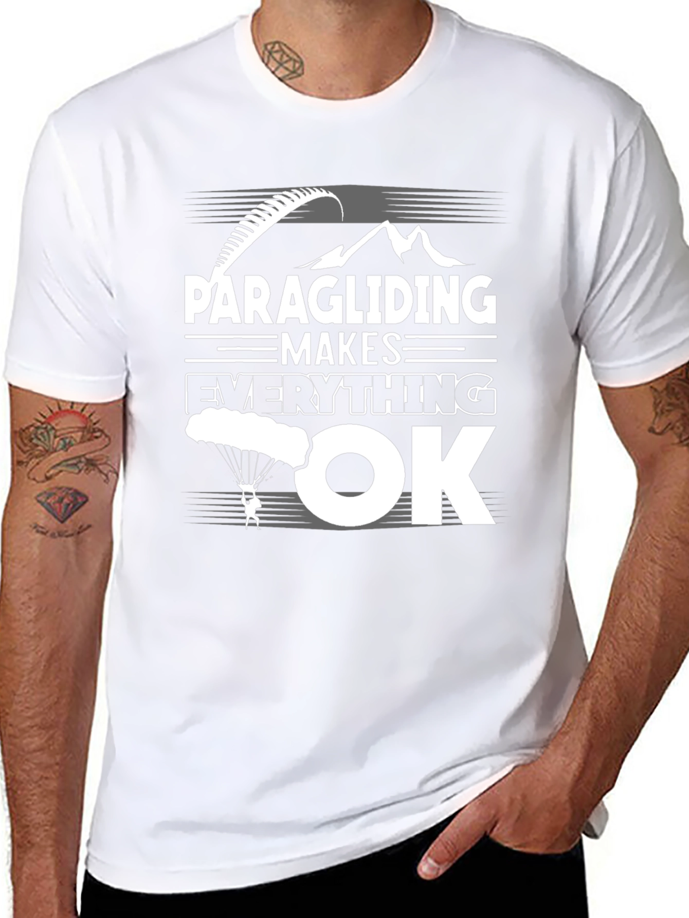 Paragliding Makes Everything OK T-Shirt
