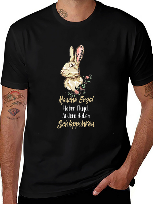 Bunny Rabbit T-Shirt - Manche Engel Design