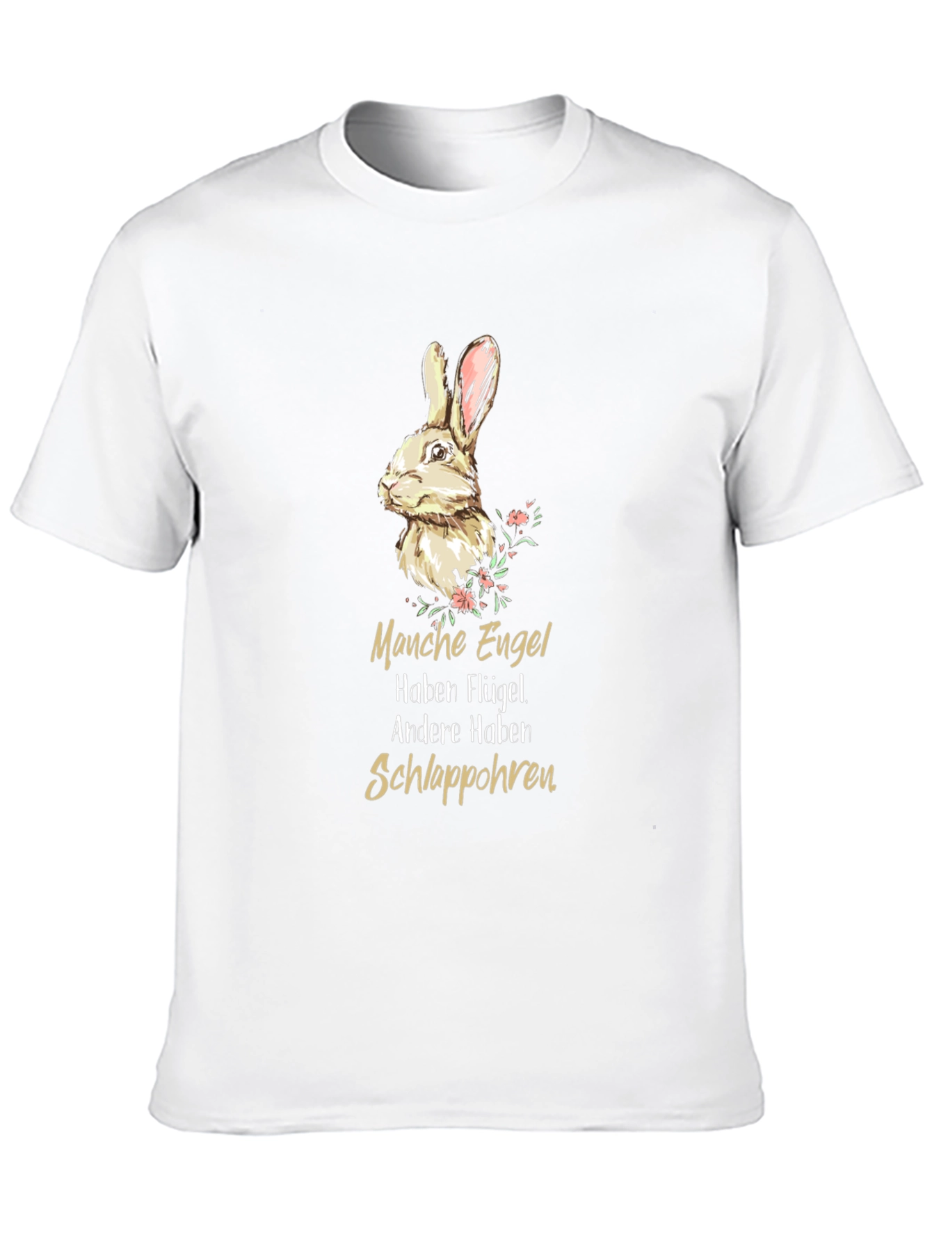 Bunny Rabbit T-Shirt - Manche Engel Design