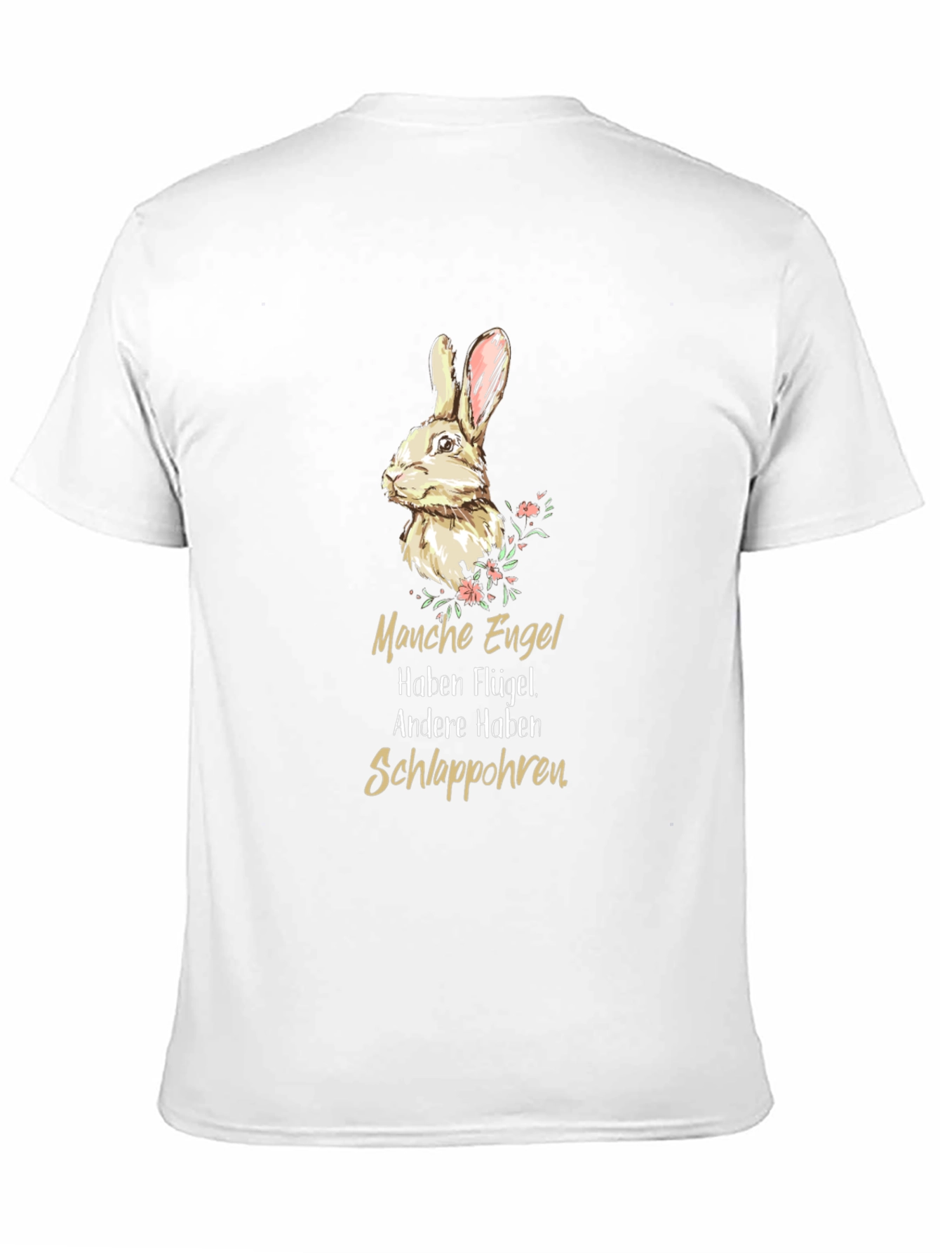 Bunny Rabbit T-Shirt - Manche Engel Design