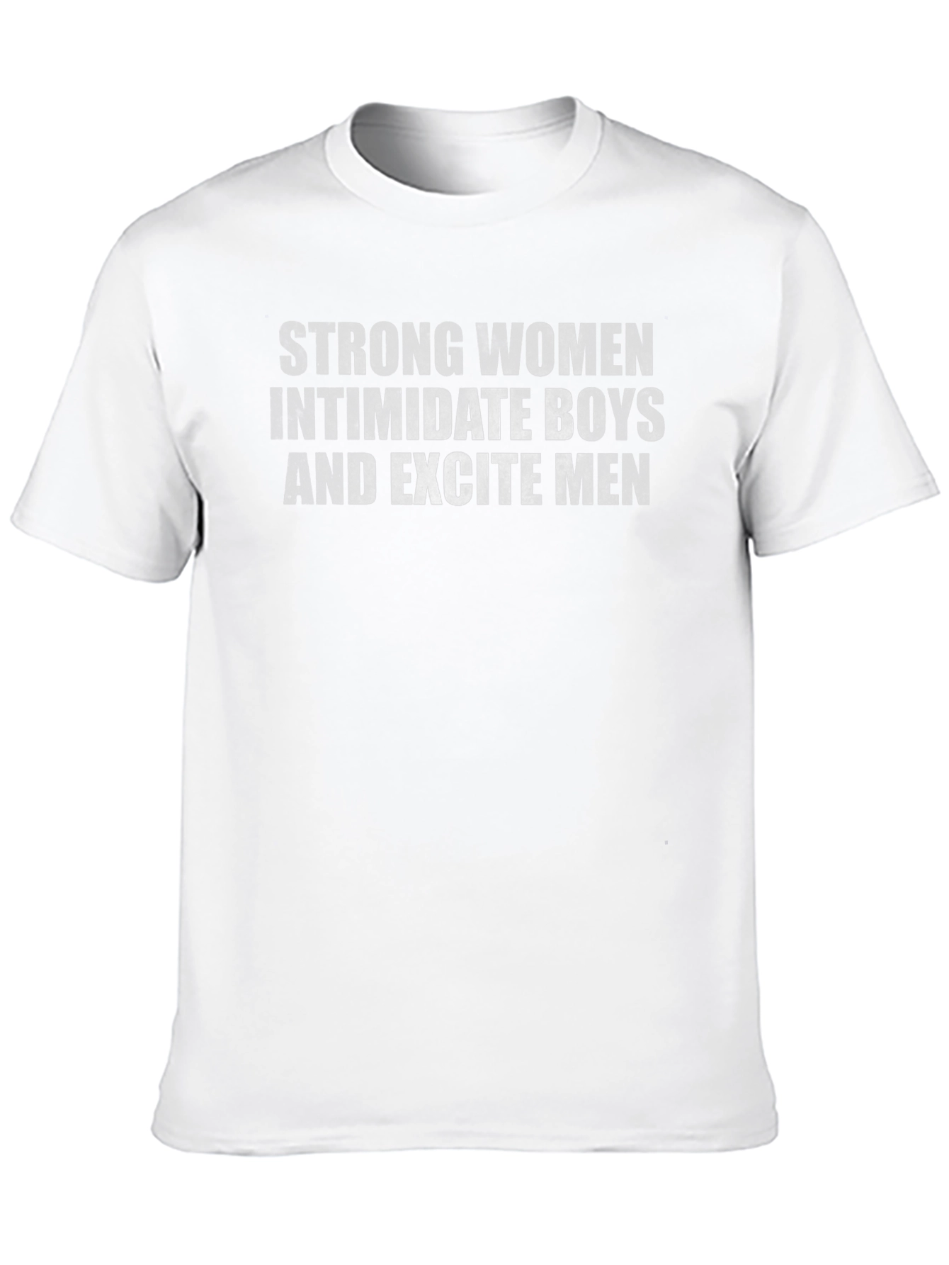 Strong Women Slogan Tee