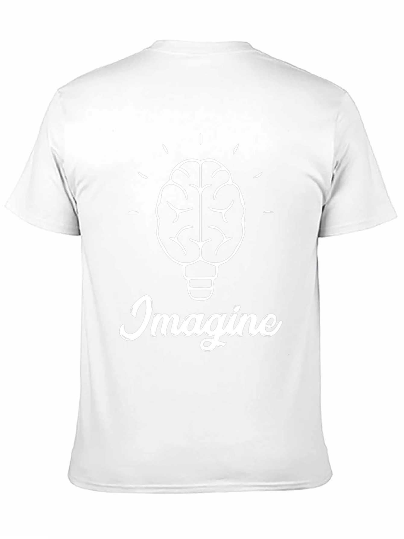 Imagine Brain Lightbulb T-Shirt