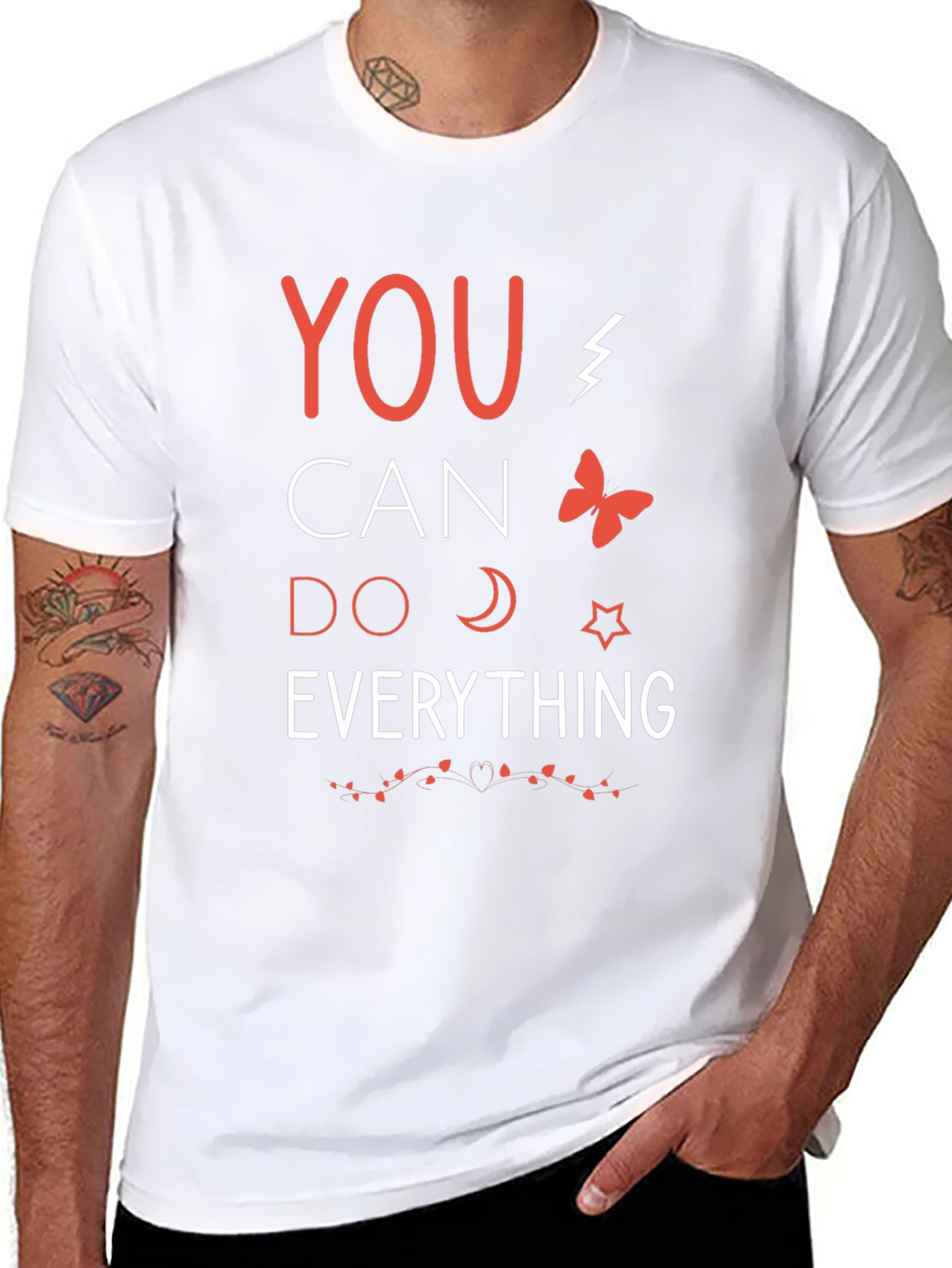 Motivational Graphic T-Shirt - You Can Do Everything!