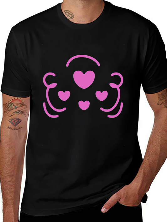 Heart Face T-Shirt - Cute Graphic Tee