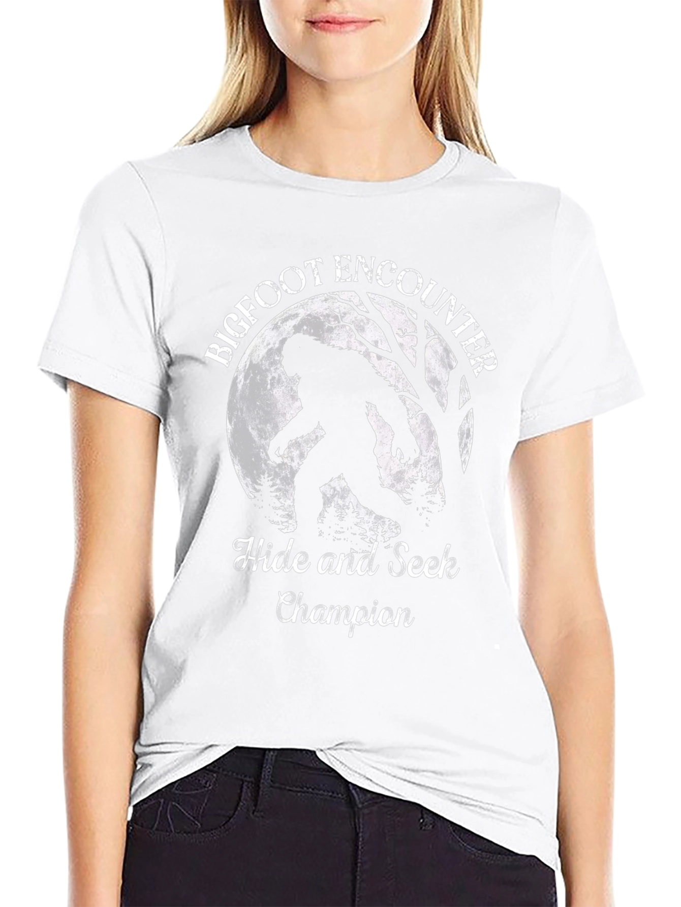 Bigfoot Encounter Hide & Seek Champion T-Shirt