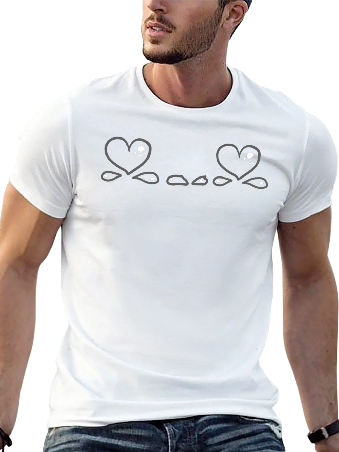 Heart Eyes T-Shirt - Casual Cool Tee