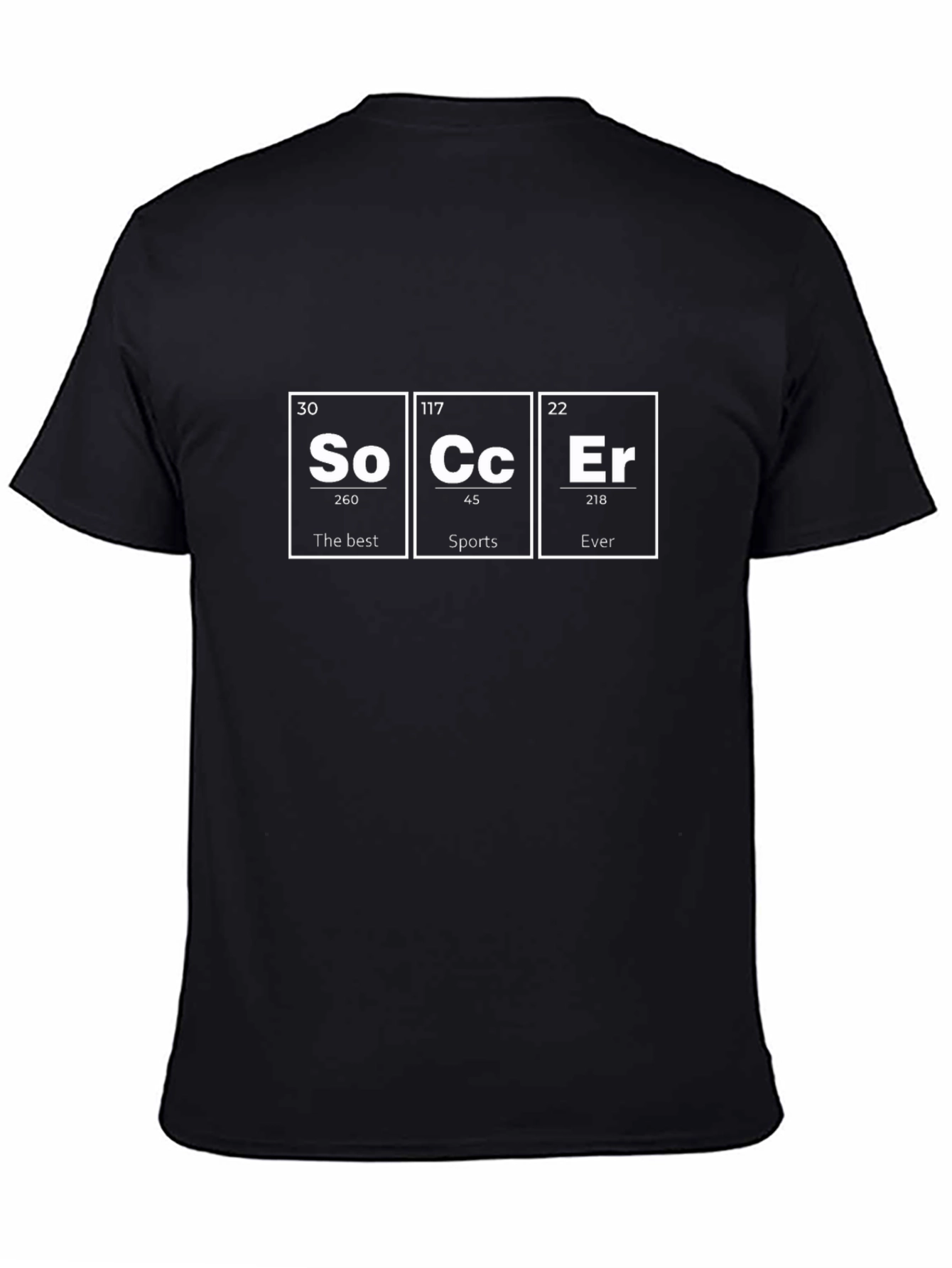 Soccer Periodic Table T-Shirt - Sports Fan Tee