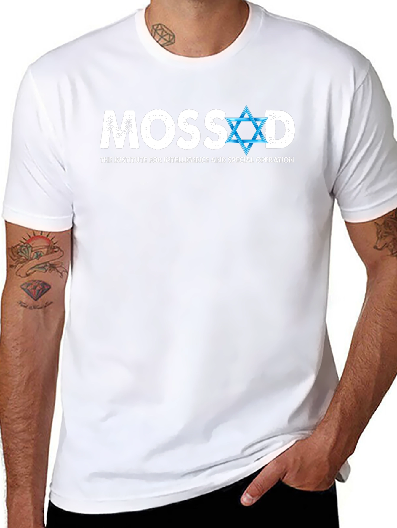 Mossad T-Shirt - Institute Intelligence Special Operation
