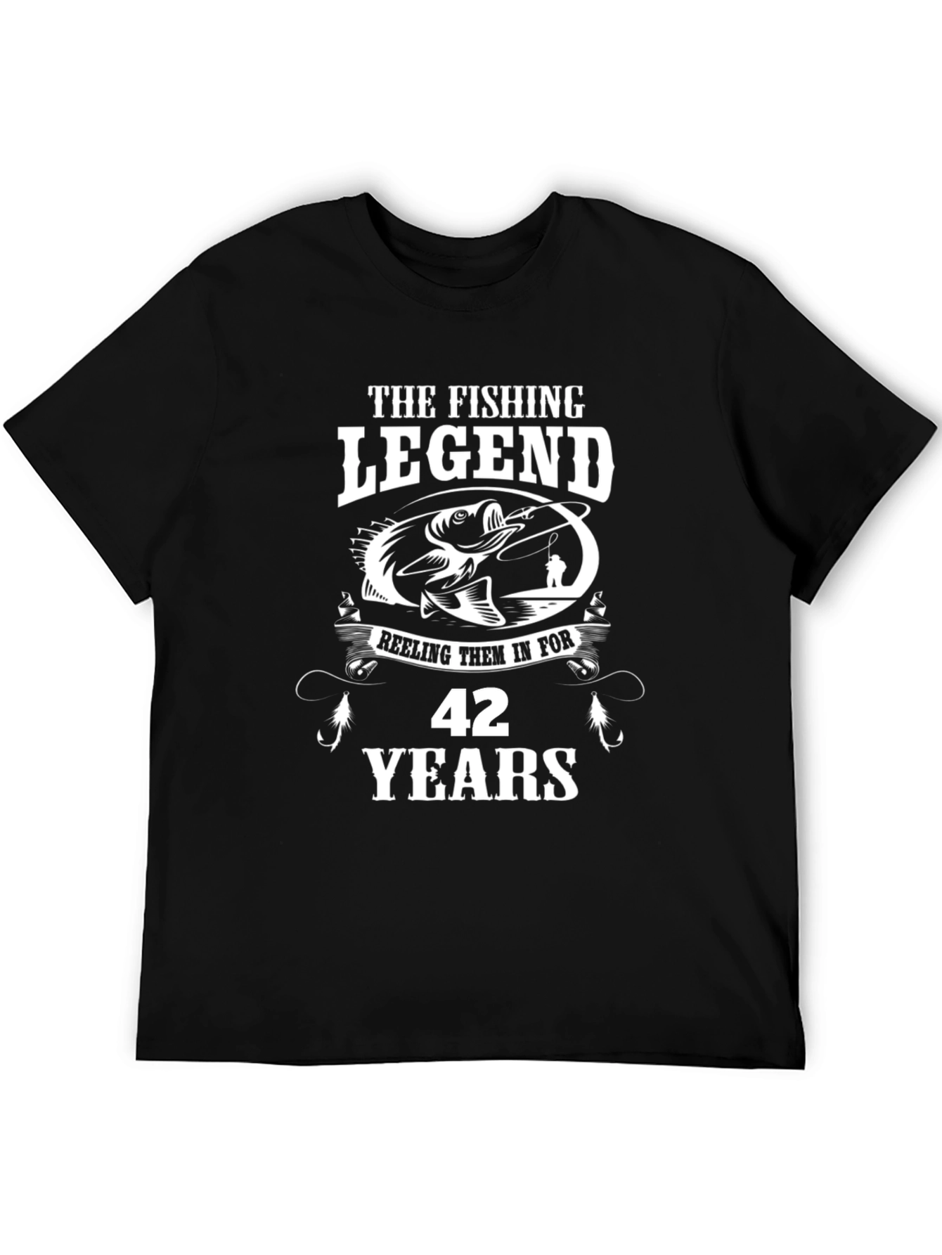 Fishing Legend 42 Years T-Shirt