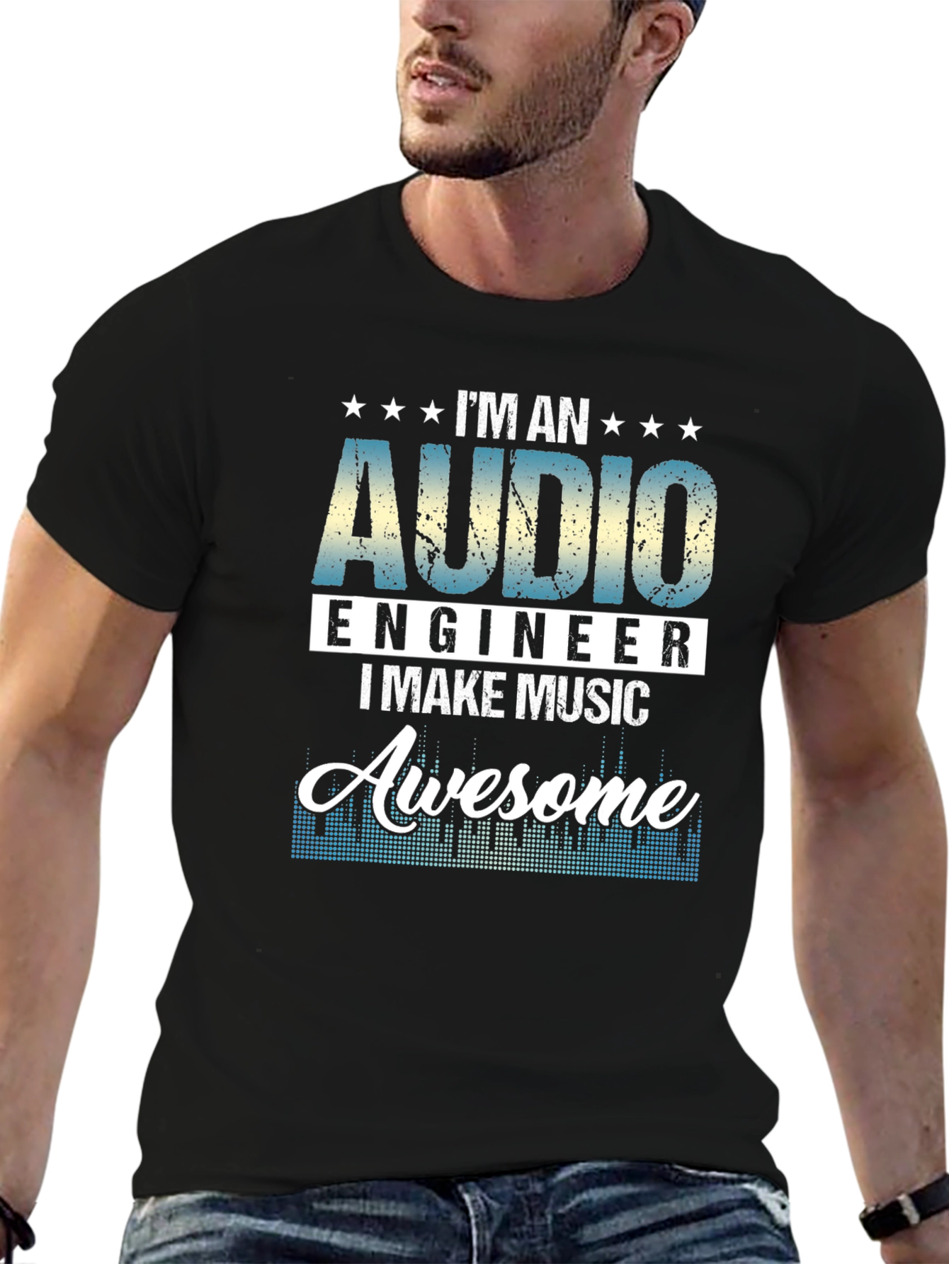 Audio Engineer I Make Music Awesome T-Shirt