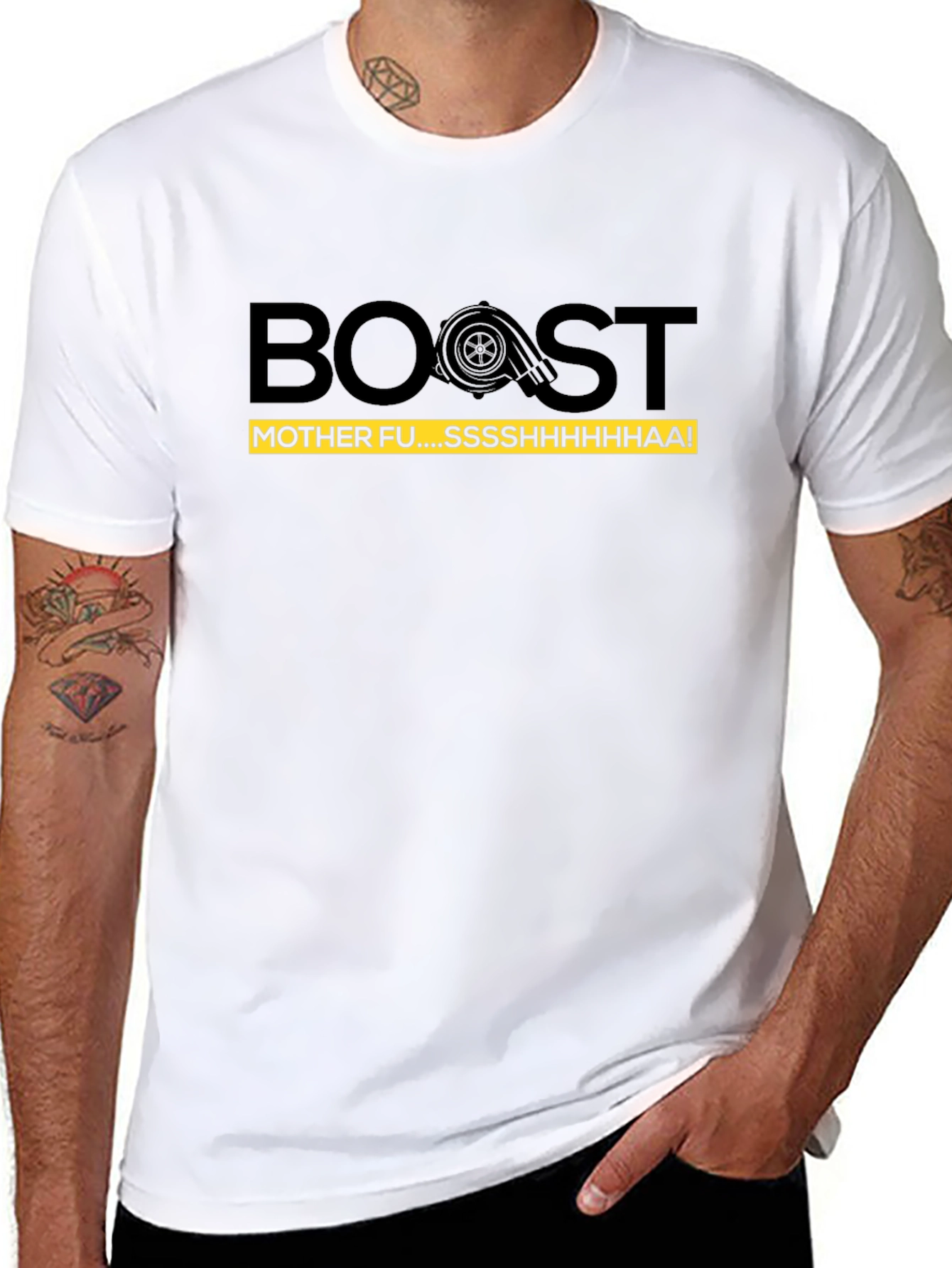 Boost Mother F..... T-Shirt - Turbocharged Fun!