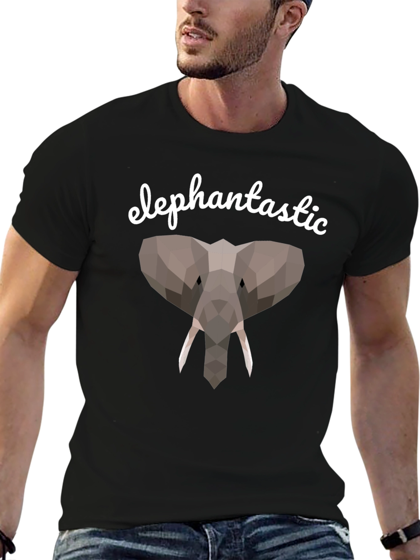 Elephantastic Graphic T-Shirt - Unique Animal Tee
