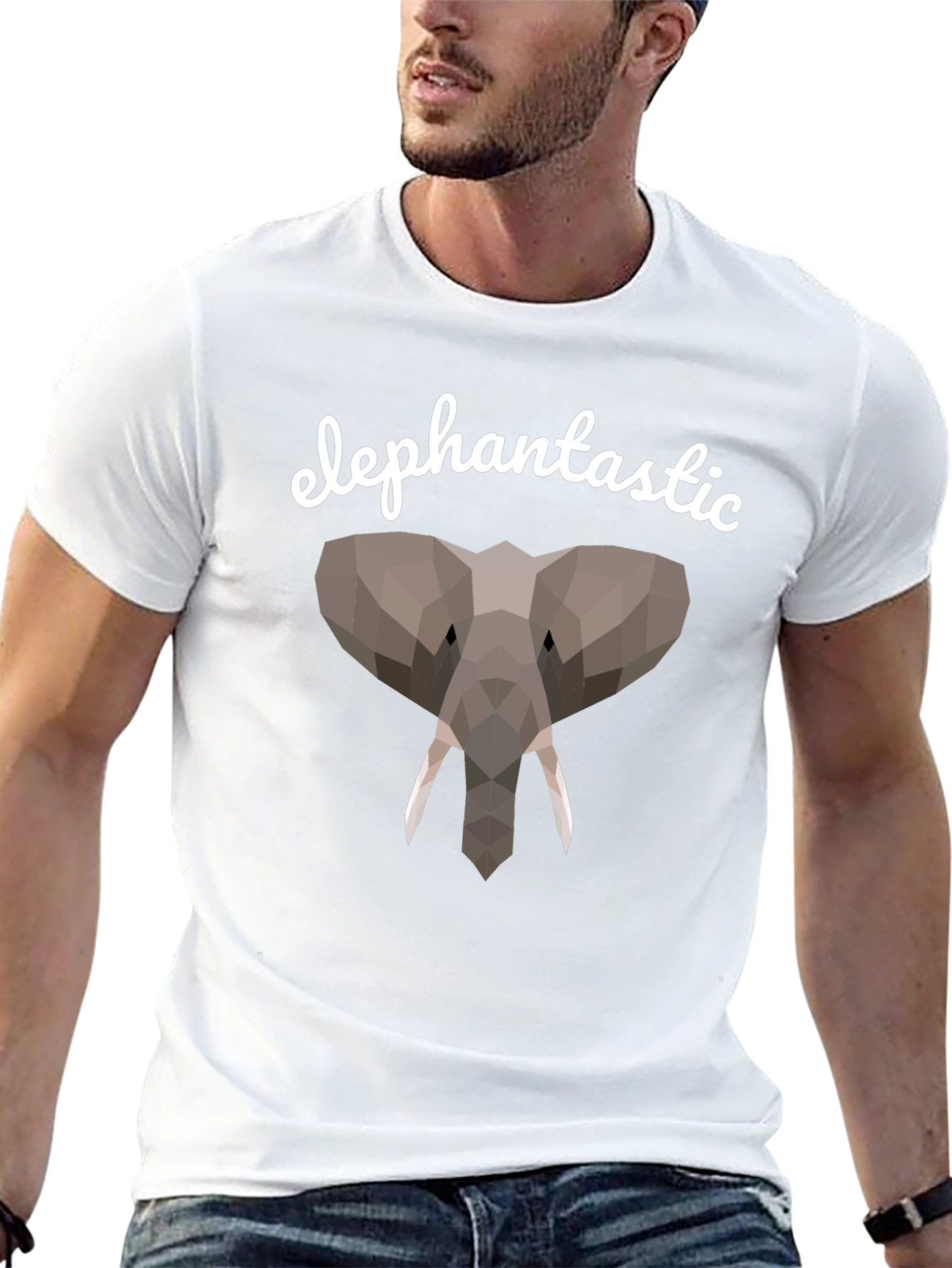 Elephantastic Graphic T-Shirt - Unique Animal Tee