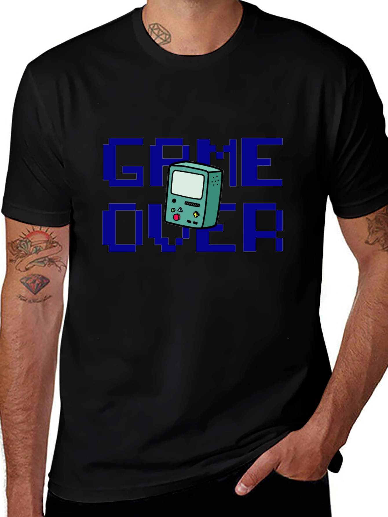 Game Over Graphic Tee - Retro Gamer T-Shirt