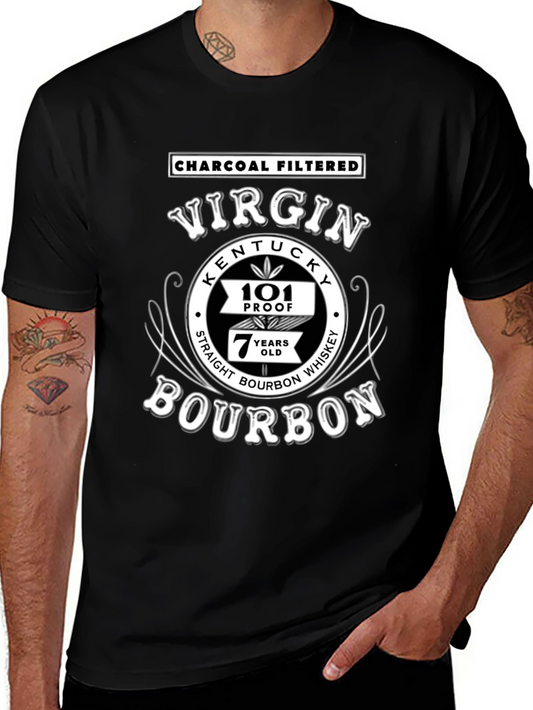 Virgin Bourbon T-Shirt - Charcoal Filtered Whiskey Tee