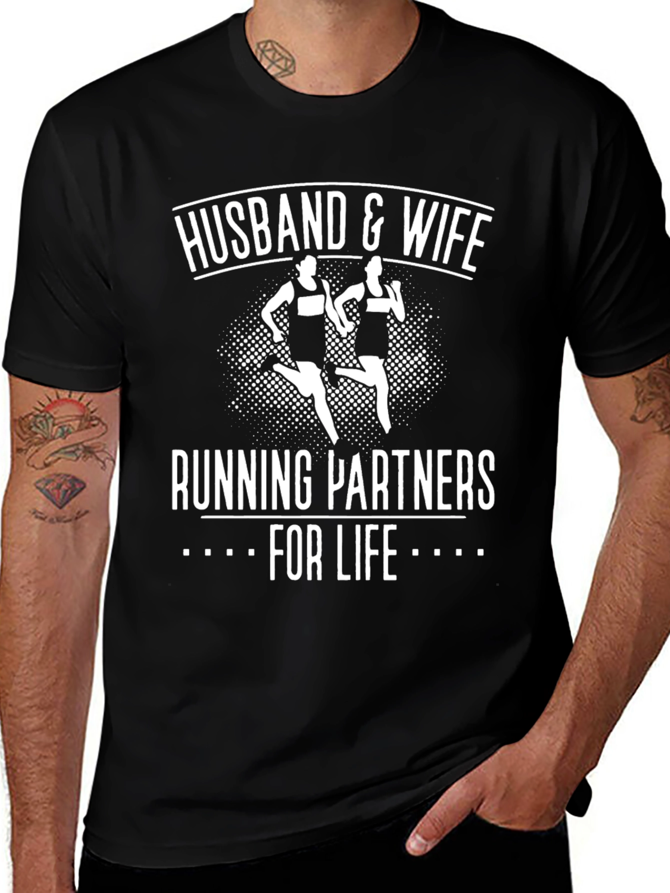 Husband & Wife Running Partners T-Shirt