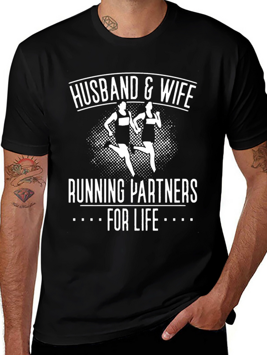 Husband & Wife Running Partners T-Shirt