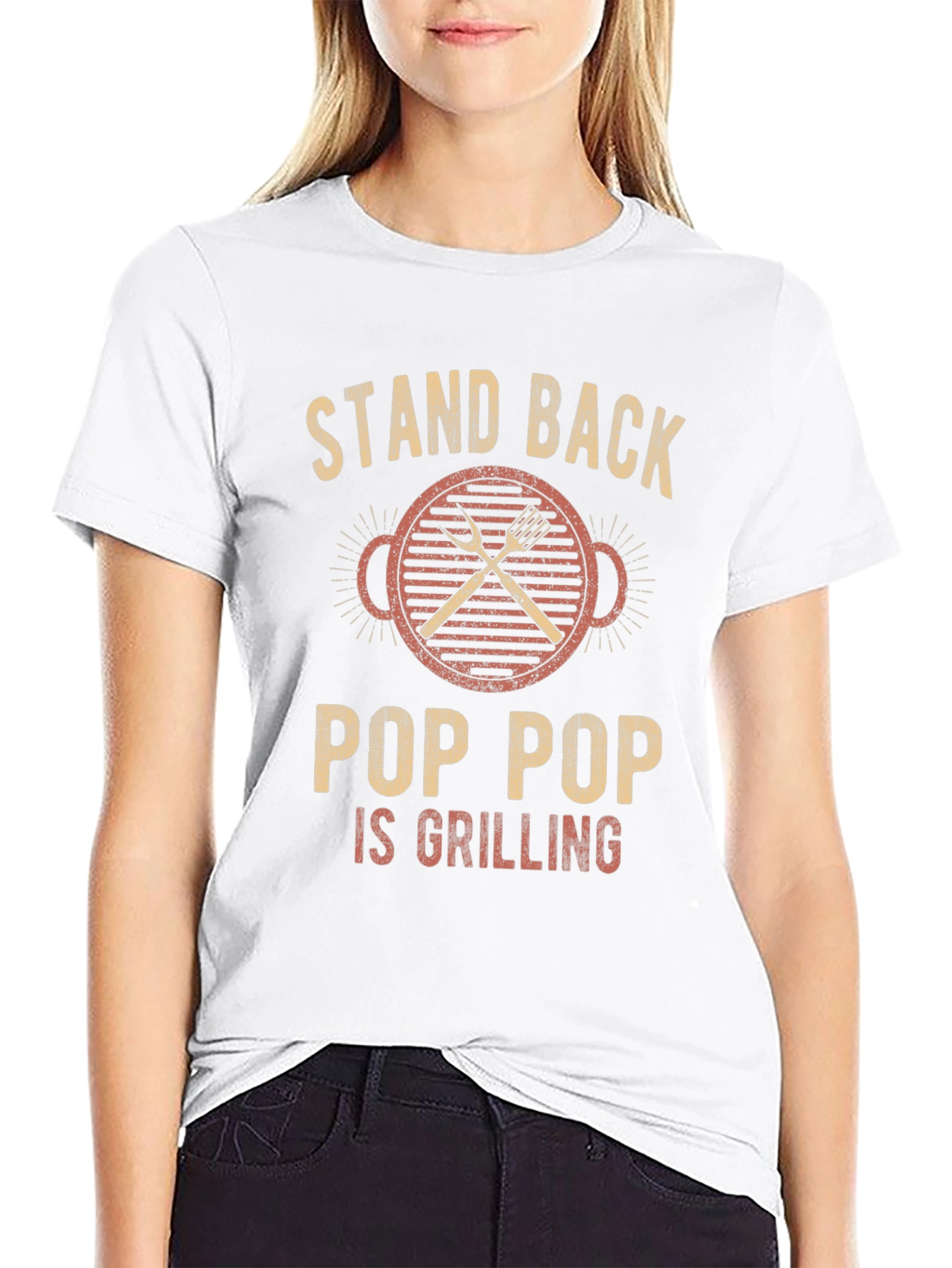 Pop Pop Is Grilling T-Shirt