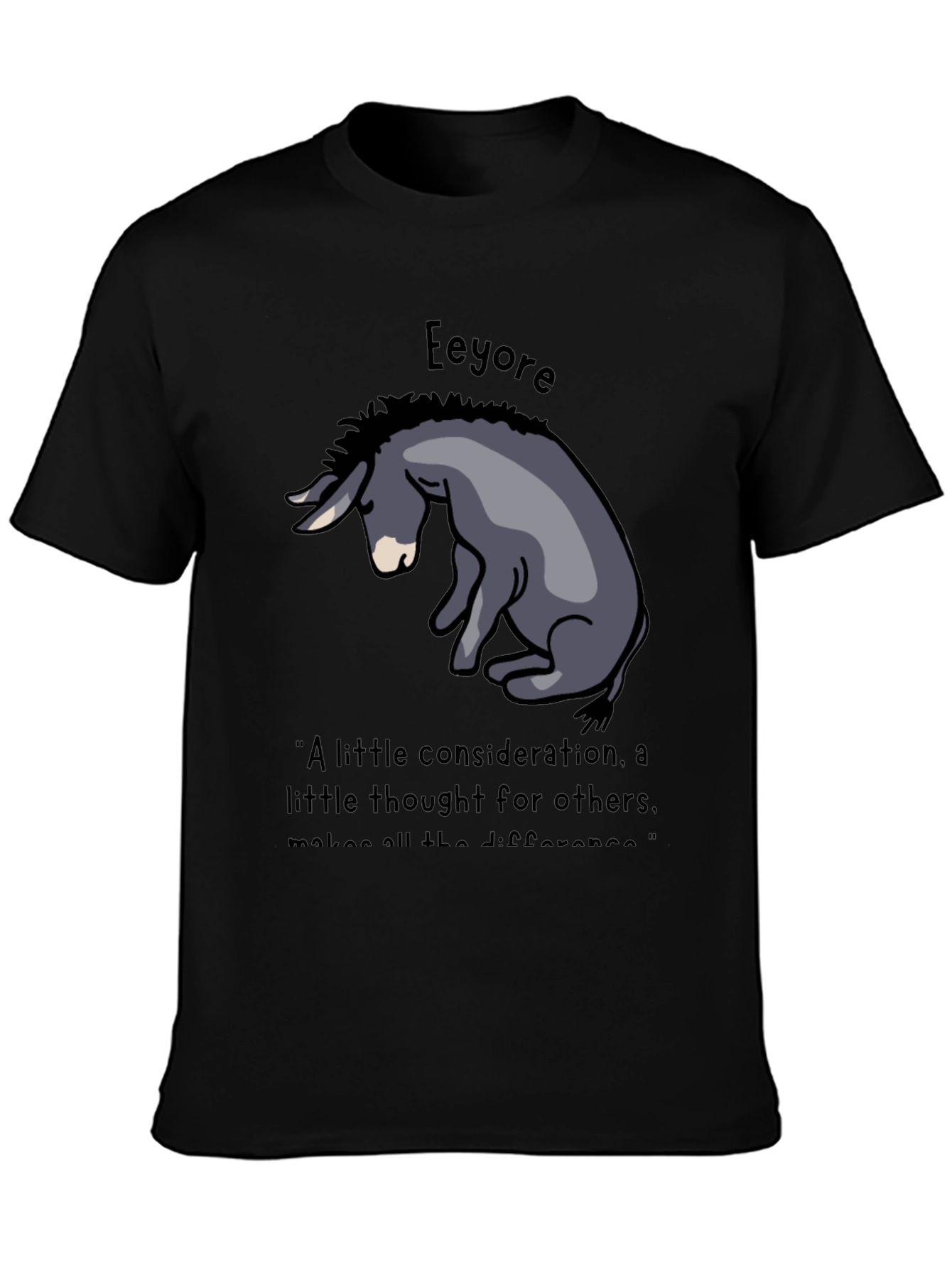 Eeyore Graphic T-Shirt - Considerate Thought