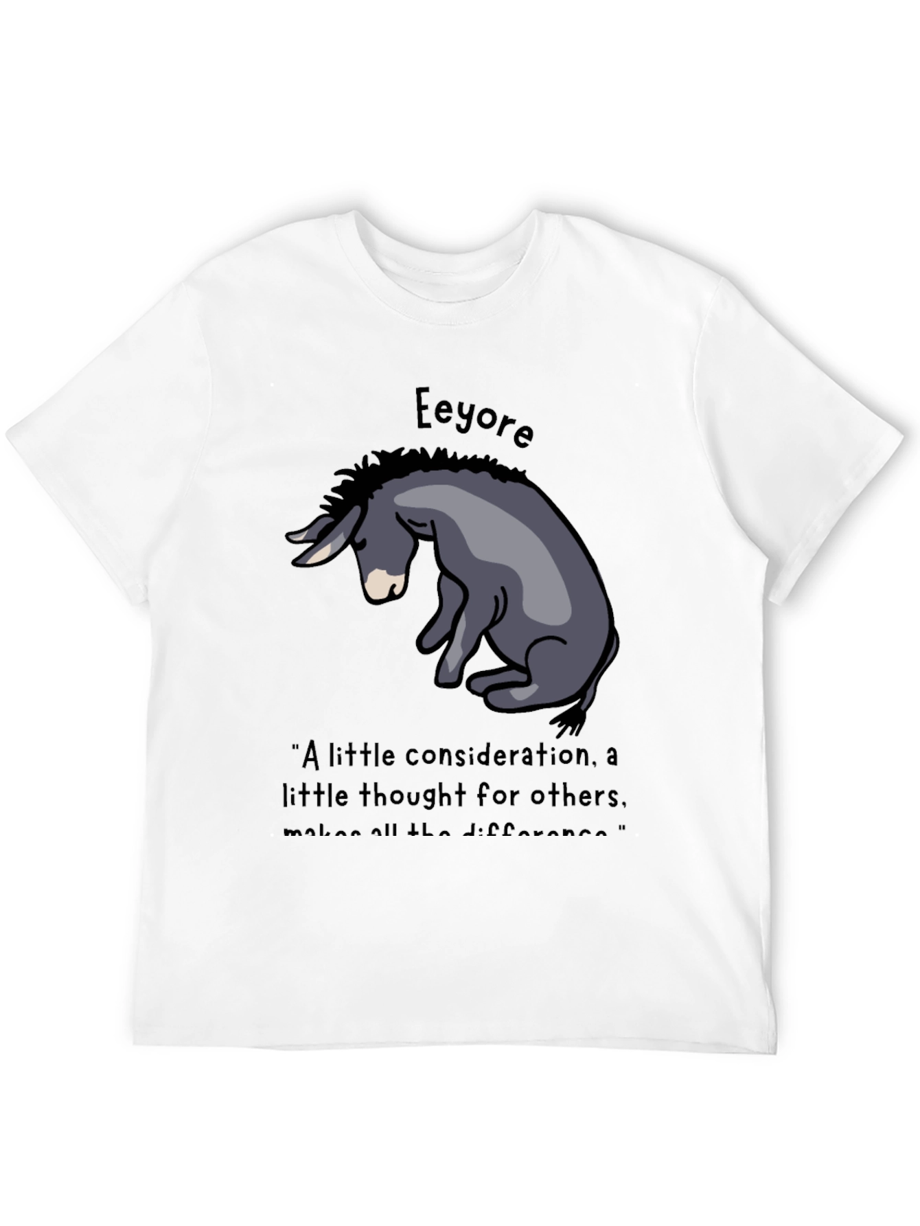 Eeyore Graphic T-Shirt - Considerate Thought