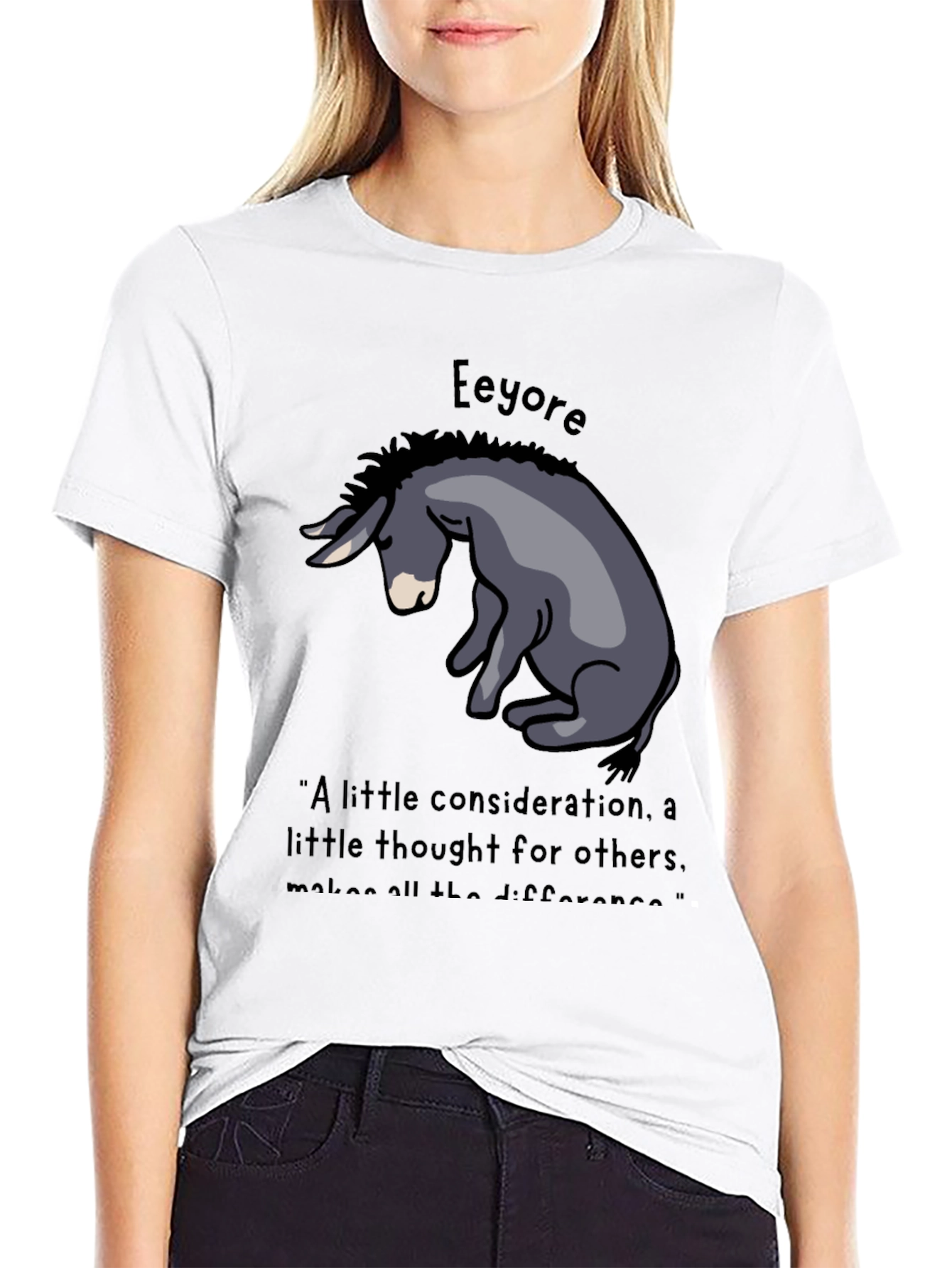 Eeyore Graphic T-Shirt - Considerate Thought