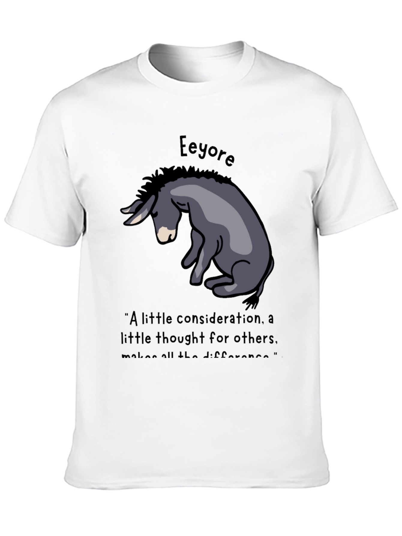 Eeyore Graphic T-Shirt - Considerate Thought