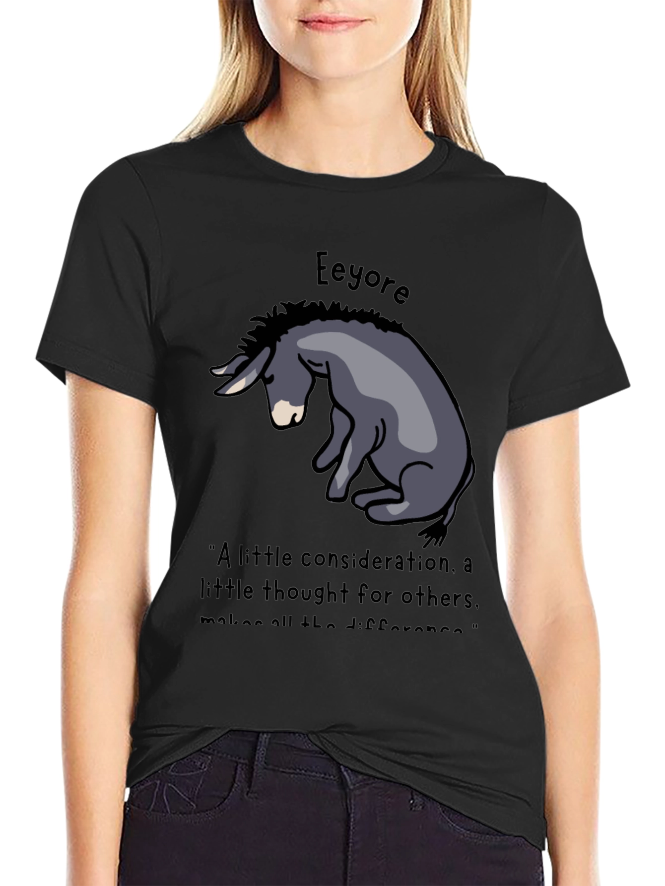 Eeyore Graphic T-Shirt - Considerate Thought