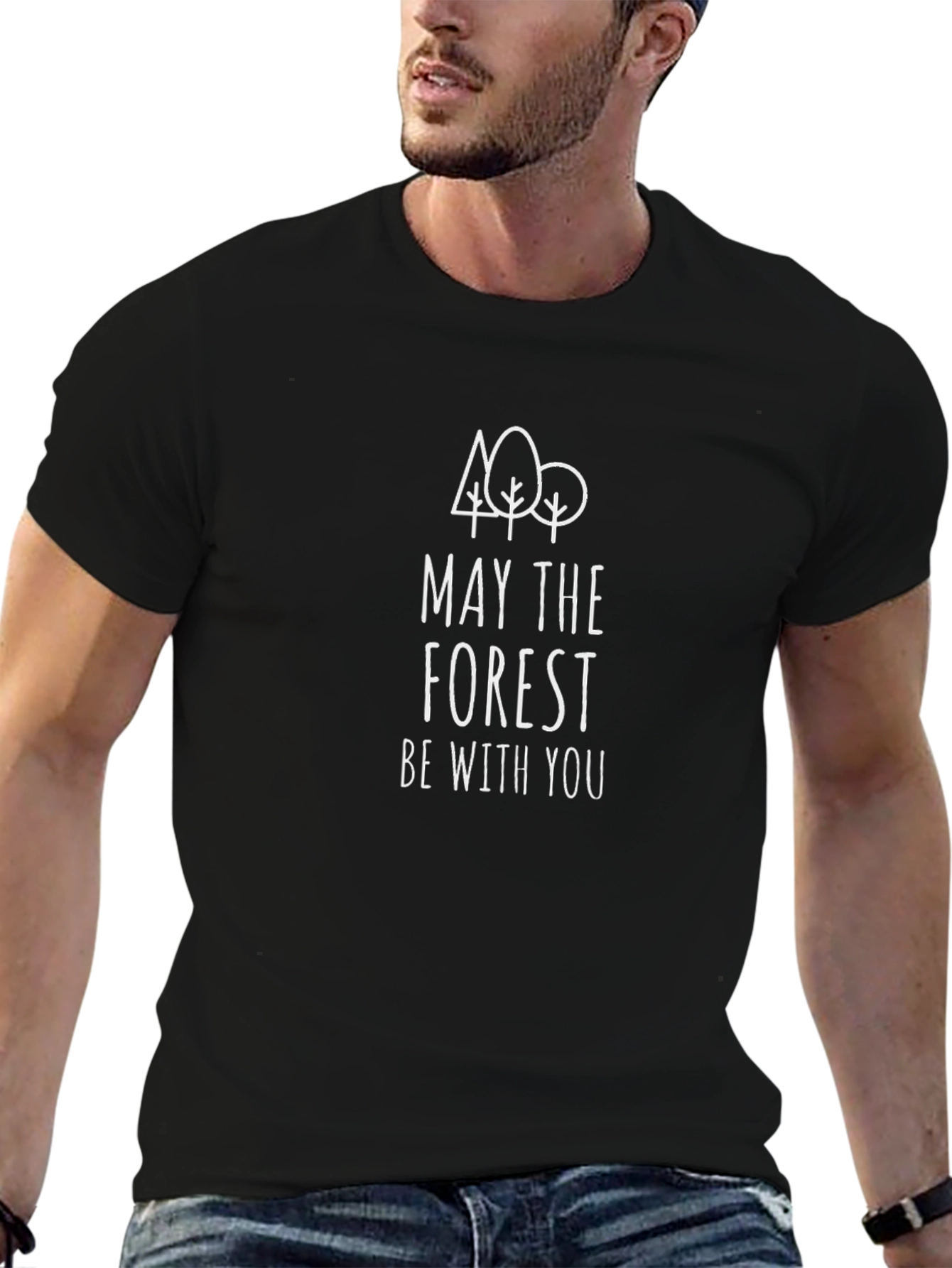 May The Forest Be With You Graphic T-Shirt