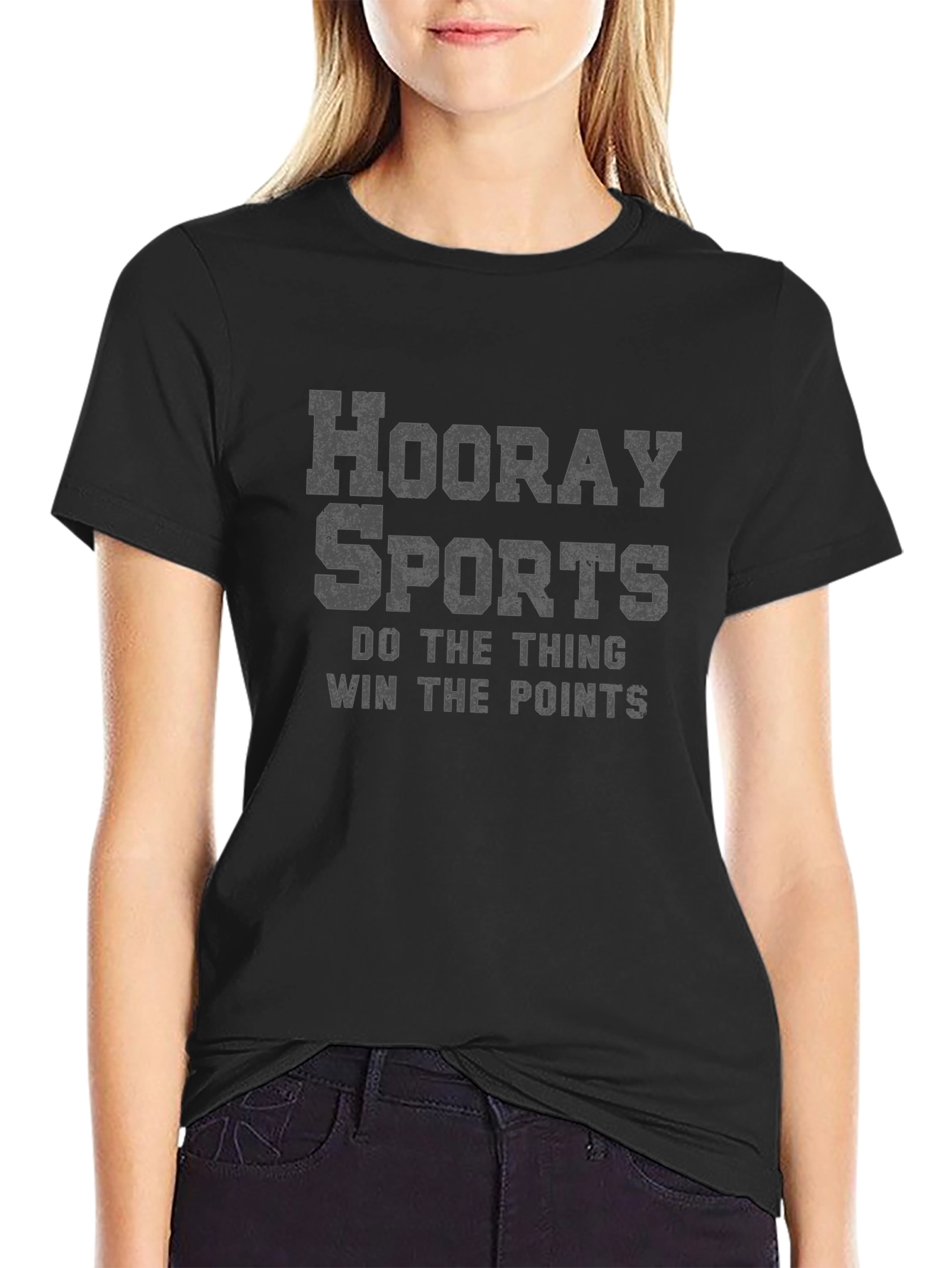 Hooray Sports T-Shirt - Funny Slogan Tee