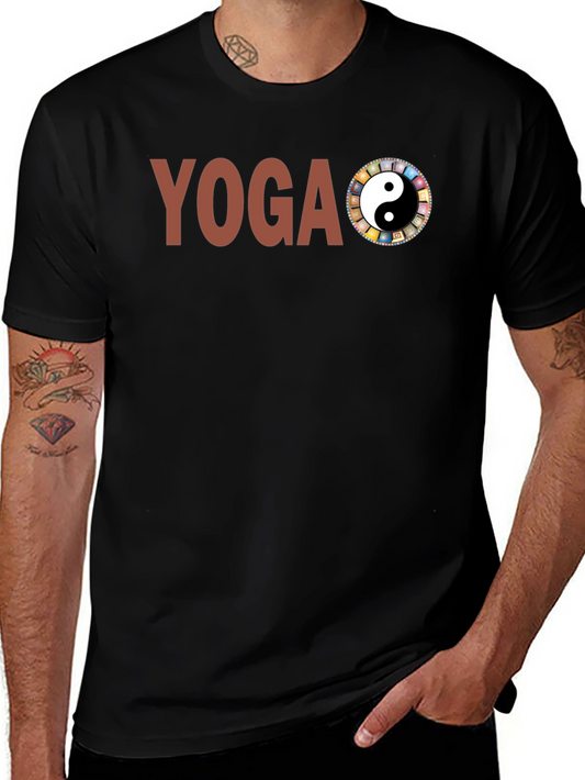 Yoga Yin Yang Graphic T-Shirt