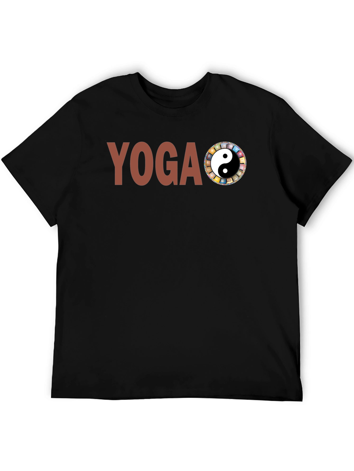 Yoga Yin Yang Graphic T-Shirt
