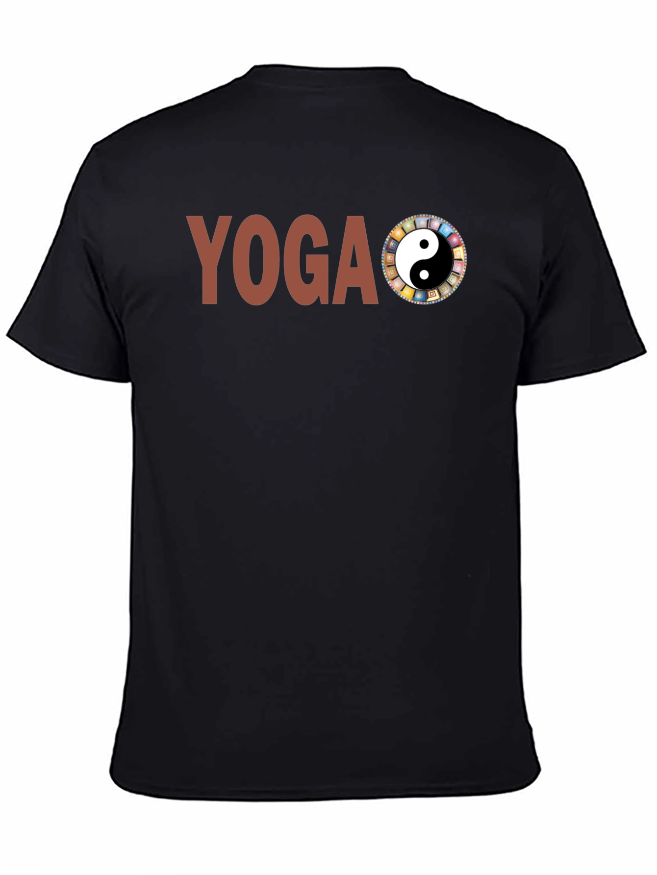 Yoga Yin Yang Graphic T-Shirt