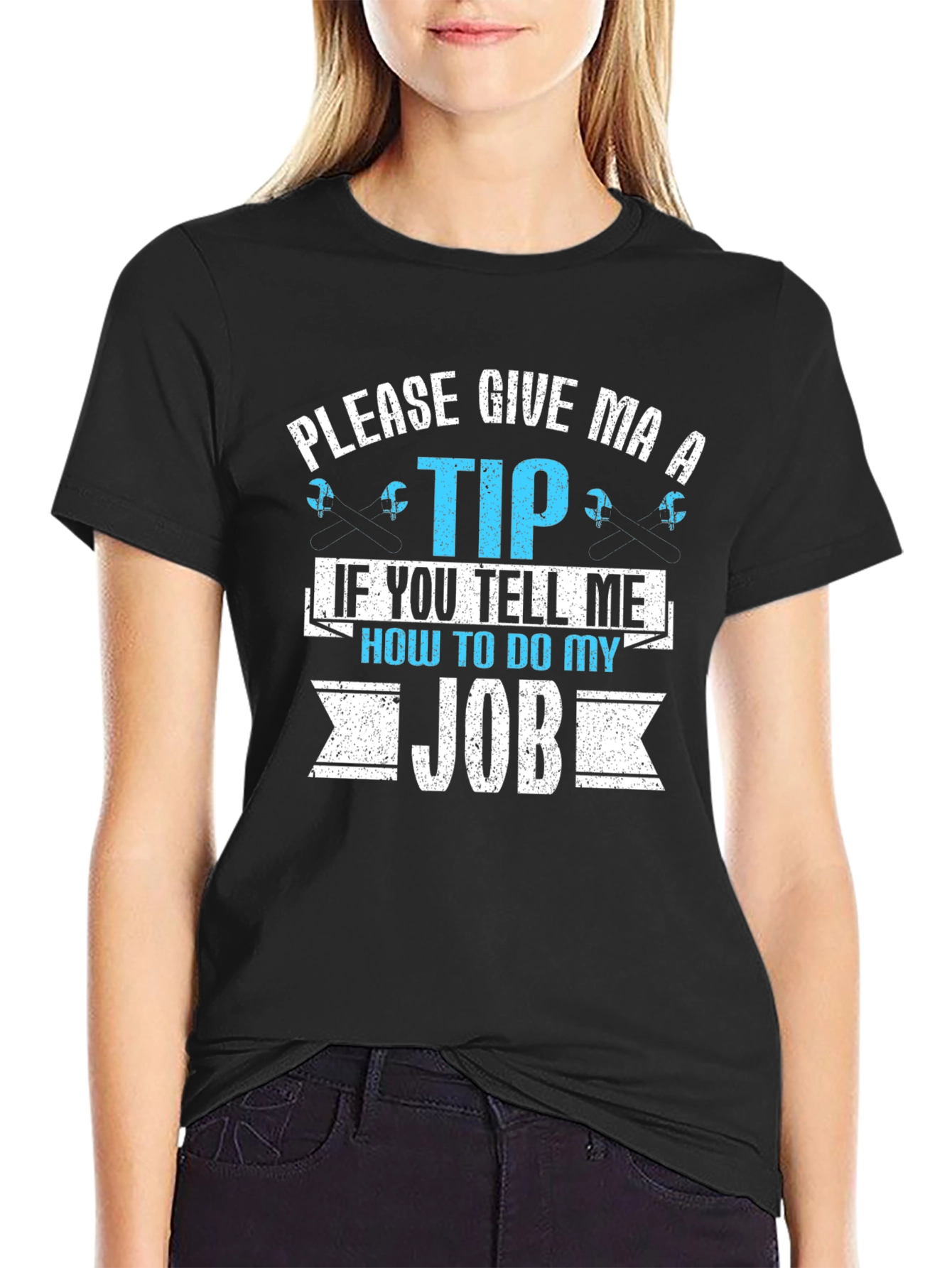 Humorous Tip Graphic T-Shirt