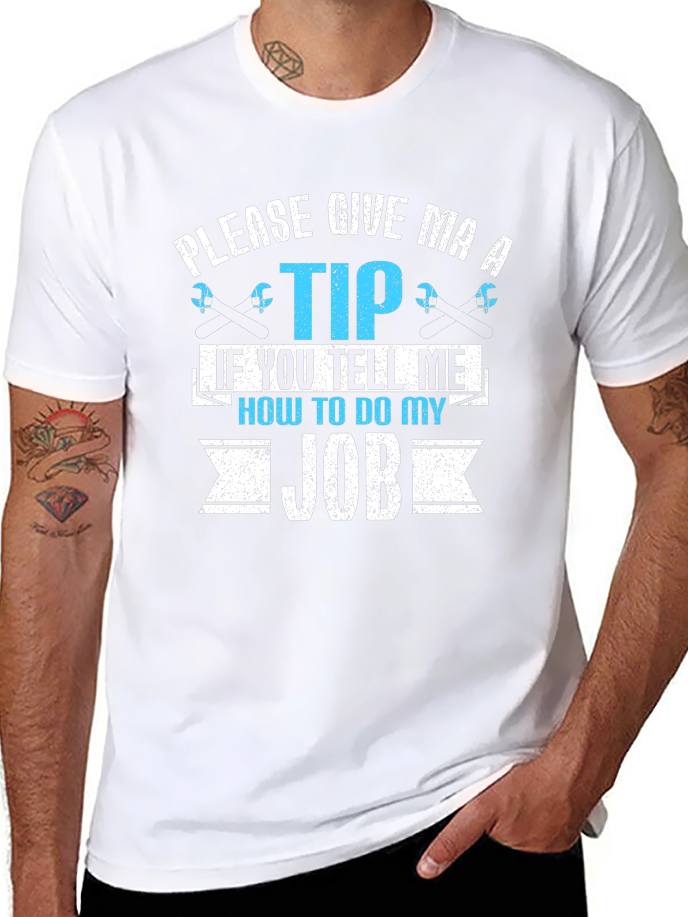 Humorous Tip Graphic T-Shirt