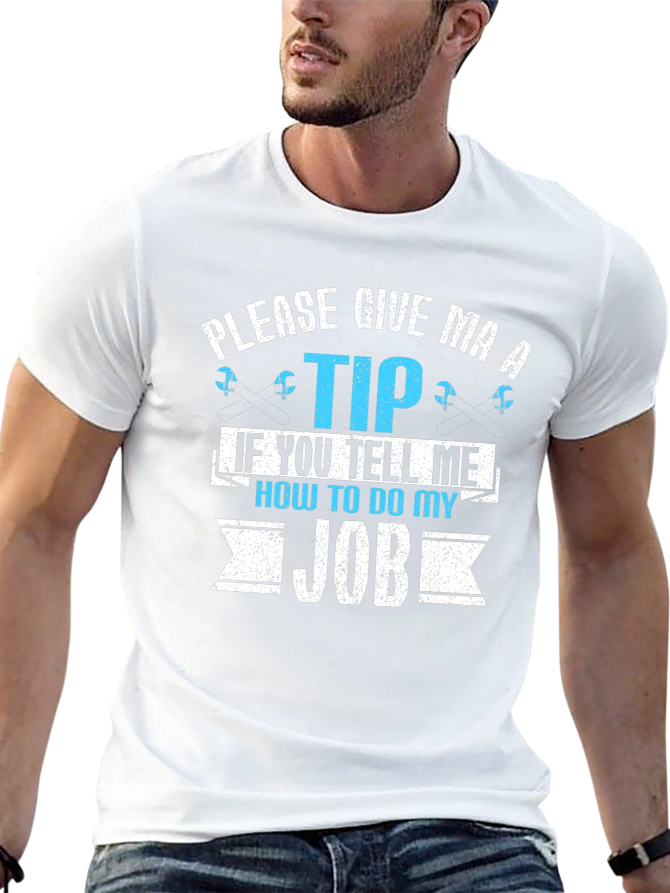 Humorous Tip Graphic T-Shirt