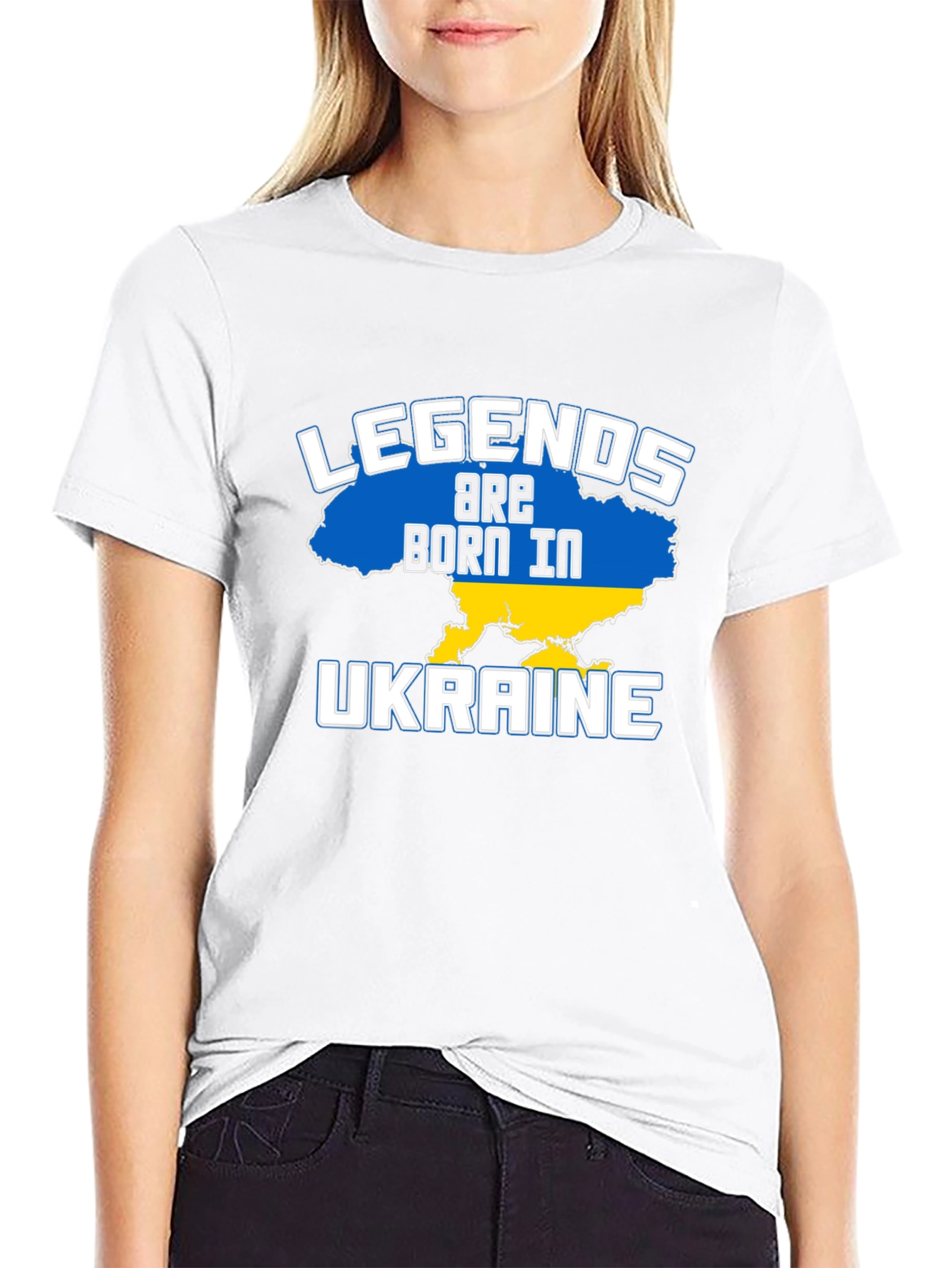 Legends Born In Ukraine Graphic Tee